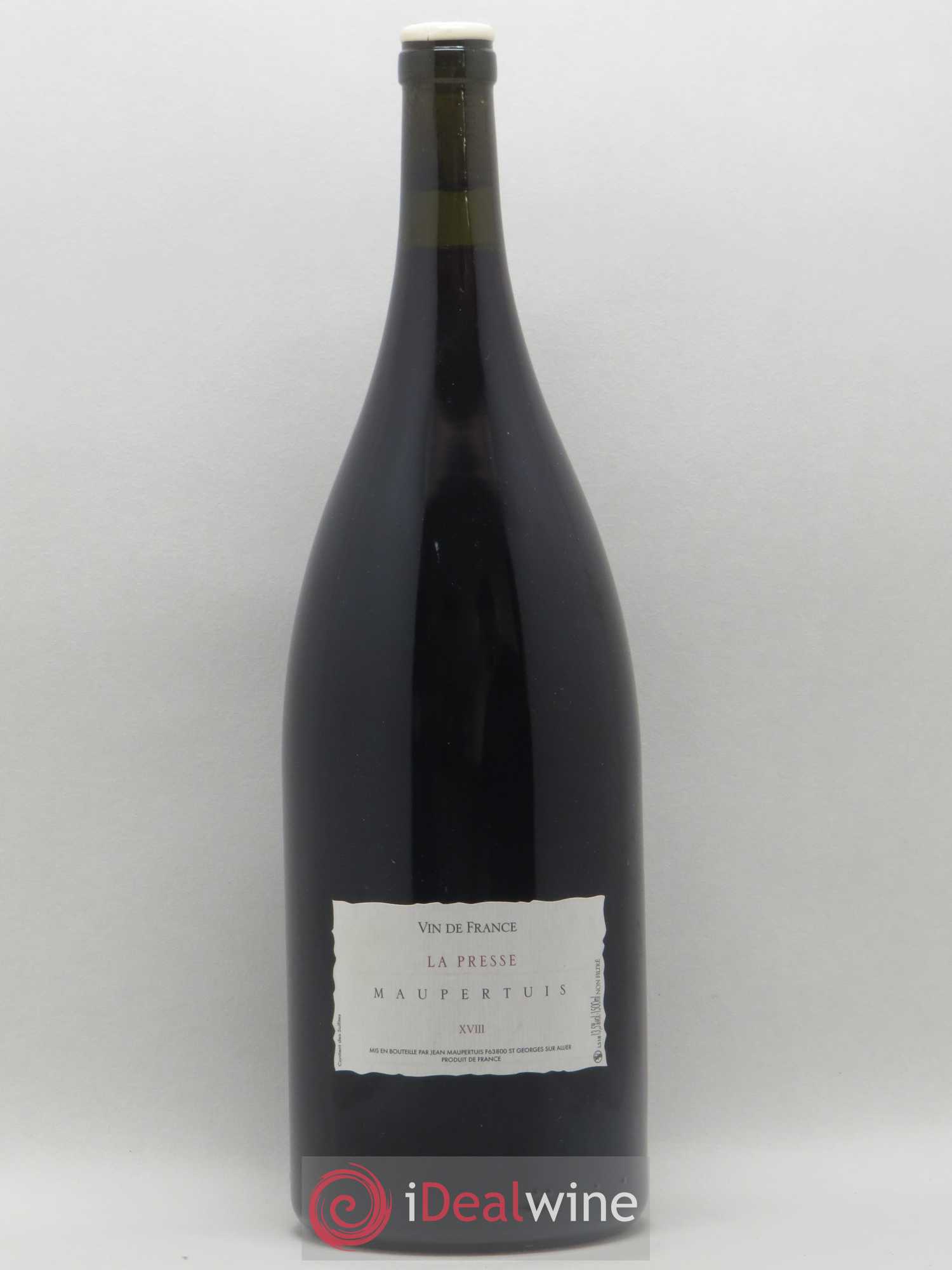 Vin de France La Presse Maupertuis 2018 - Posten von 1 Magnum - 0