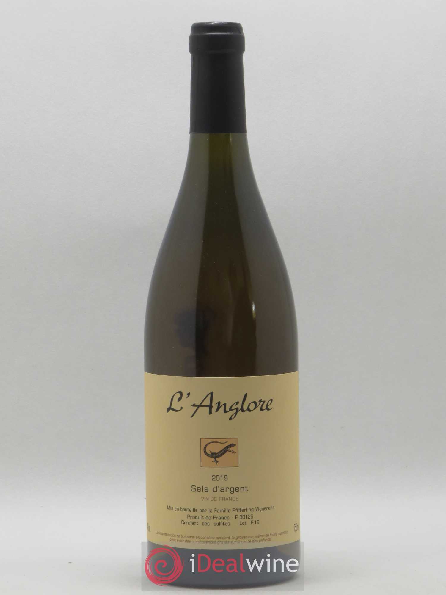 Vin de France Sels d'argent L'Anglore 2019 - Lot de 1 bouteille - 0
