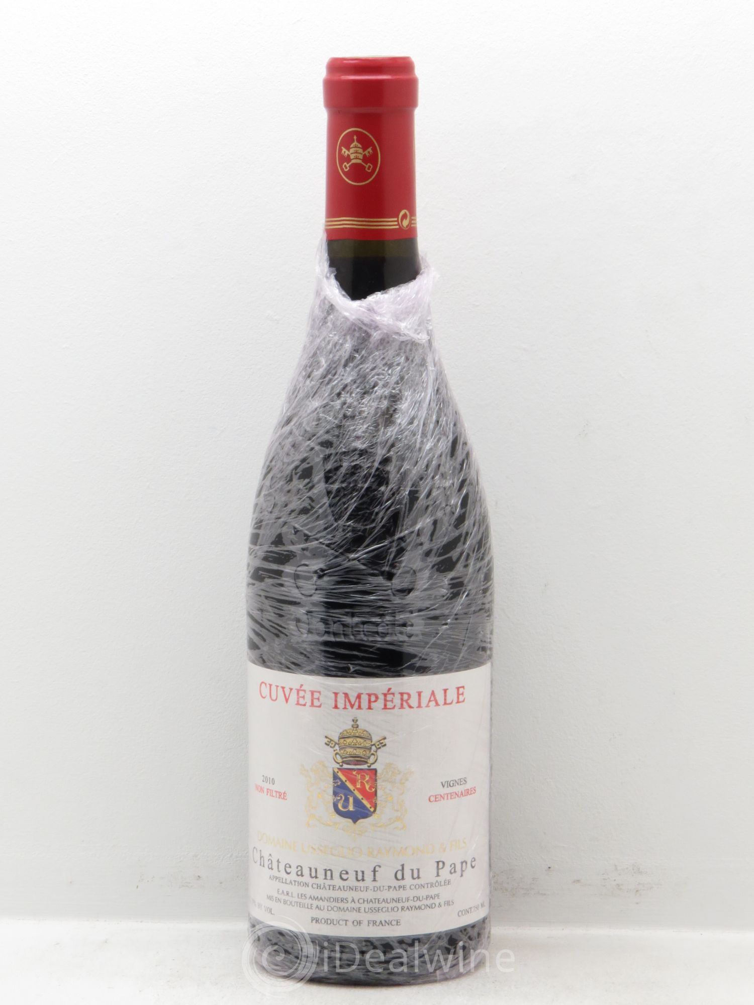 Châteauneuf-du-Pape Cuvée Impériale Raymond Usseglio & Fils (Domaine) REPRISE LE 04/02/2015 2010 - Lot de 1 bouteille - 0