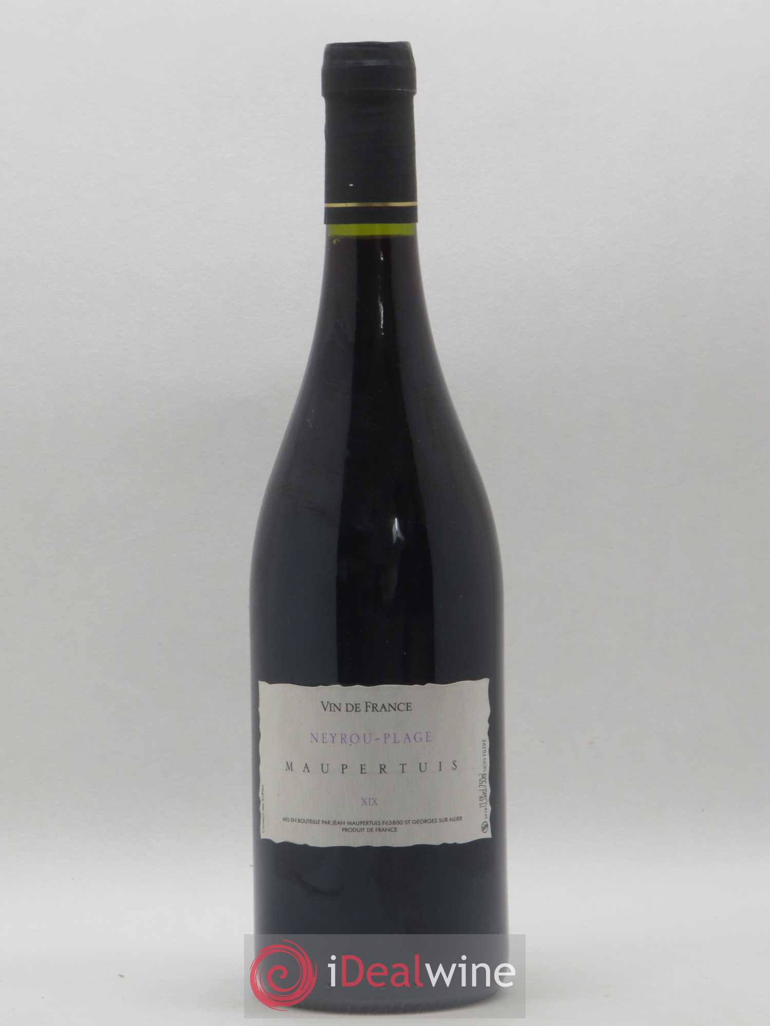 Vin de France Neyrou Plage Jean Maupertuis 2019 - Lot de 1 bouteille - 0