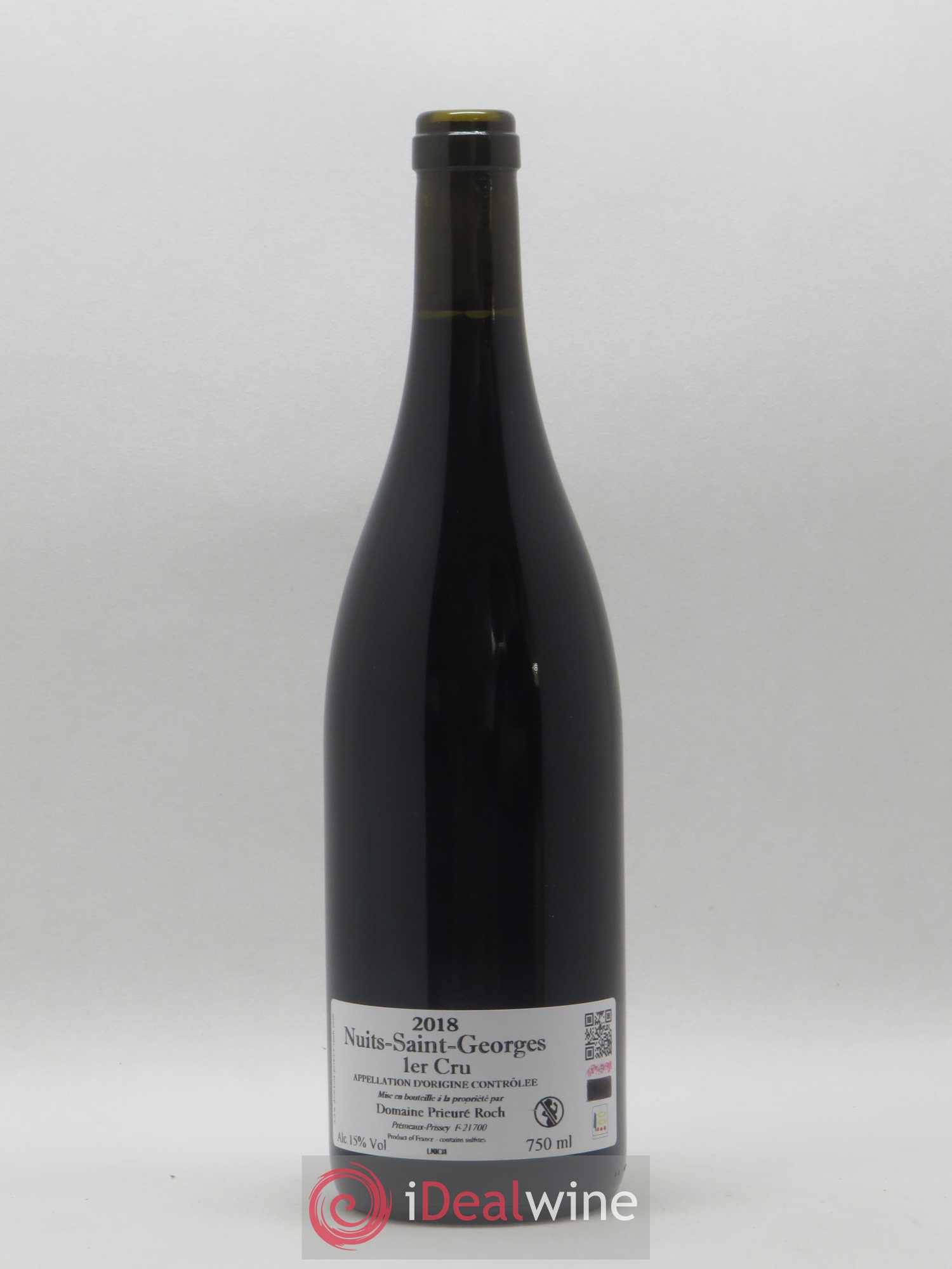 Nuits-Saint-Georges 1er Cru Prieuré Roch 2018 - Lot de 1 bouteille - 1