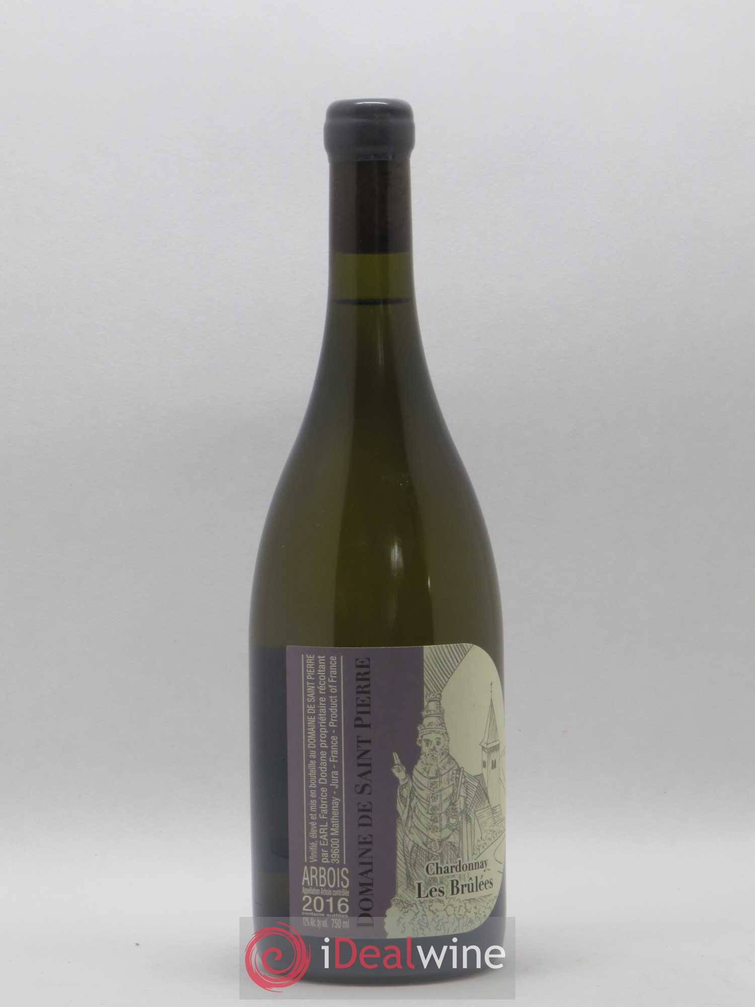 Arbois Les Brulées Domaine de Saint-Pierre 2016 - Posten von 1 Flasche - 0