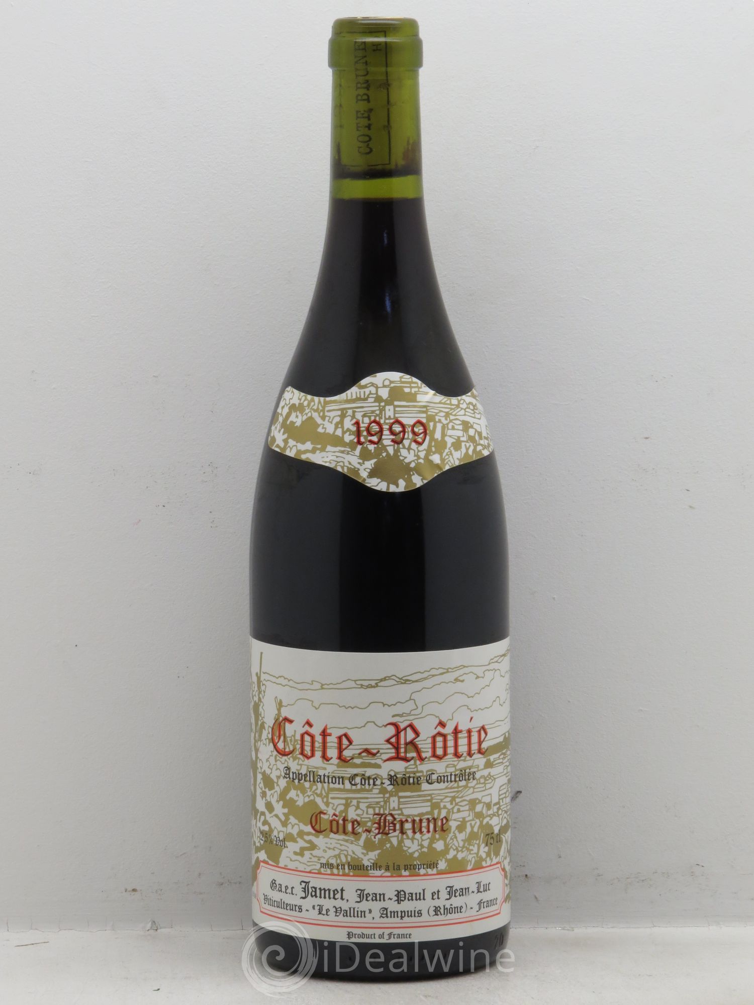 Côte-Rôtie Côte Brune Jamet (Domaine) 1999 - Lot de 1 bouteille - 0