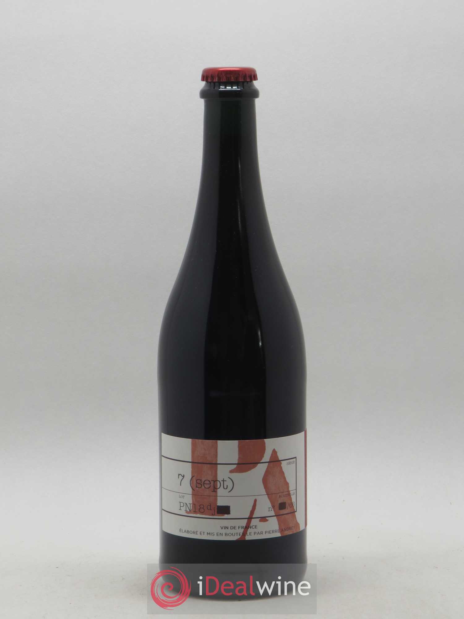 Vin de France Pinot noir Pierre Andrey 2018 - Posten von 1 Flasche - 0