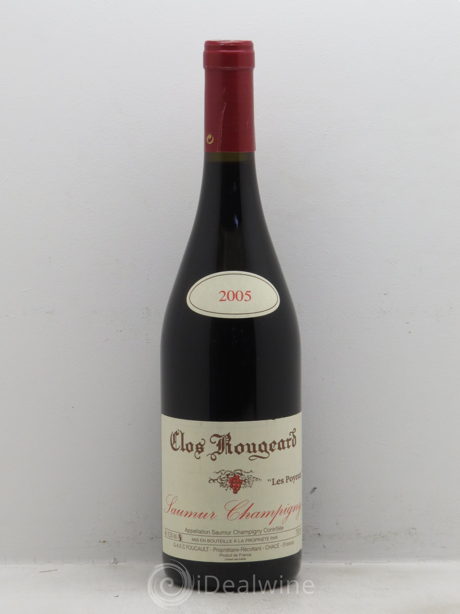 Saumur-Champigny Les Poyeux Clos Rougeard 2005 - Lot de 1 bouteille - 0