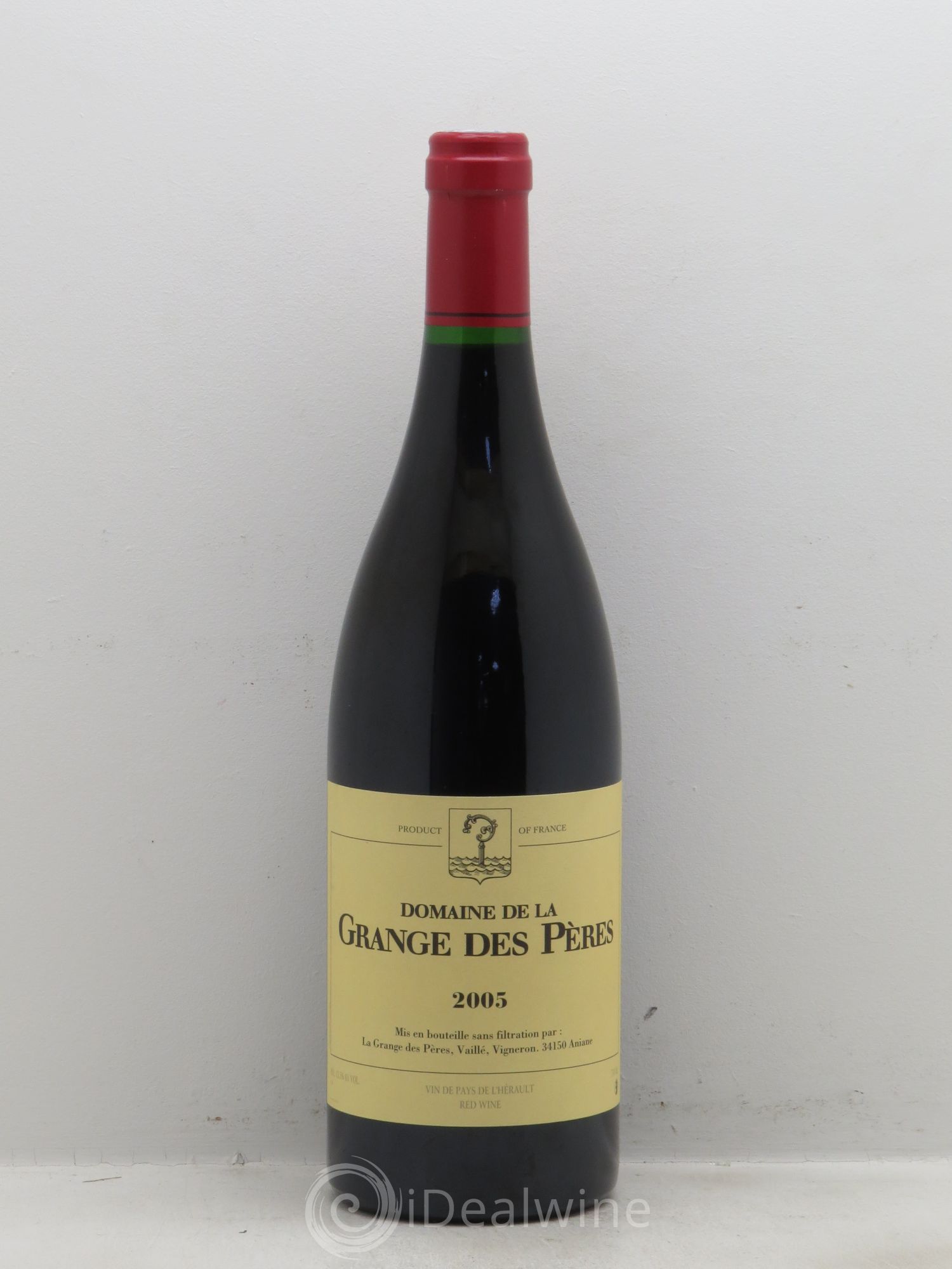 Pays d'Hérault Grange des Pères Laurent Vaillé 2005 - Lot de 1 bouteille - 0