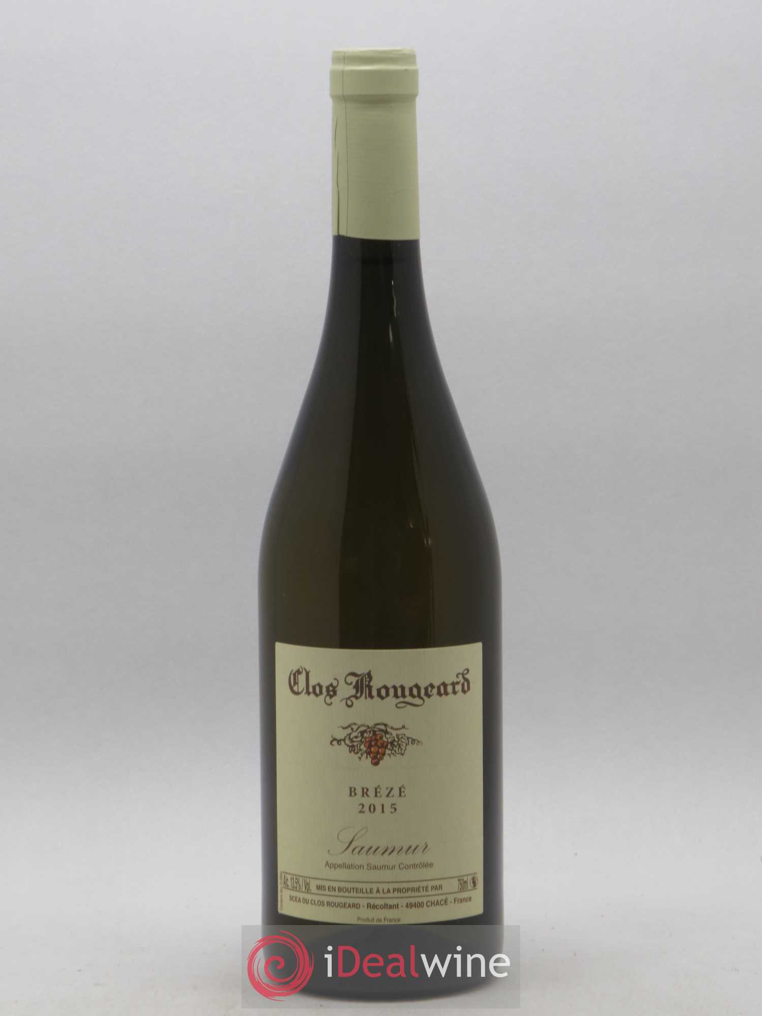 Saumur Brézé Clos Rougeard 2015 - Lot de 1 bouteille - 0