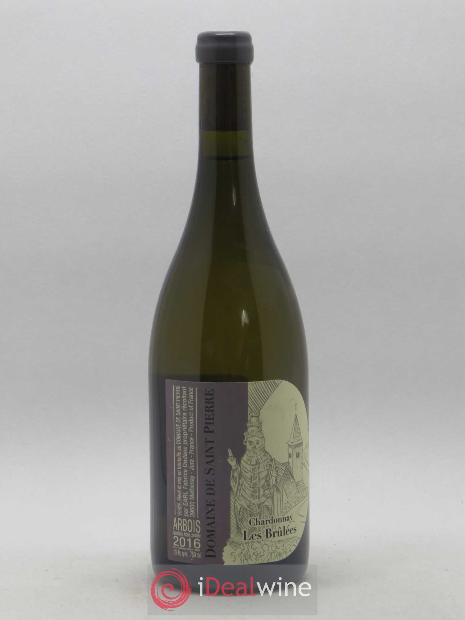 Arbois Chardonnay Les Brulées Domaine de Saint-Pierre 2016 - Posten von 1 Flasche - 0