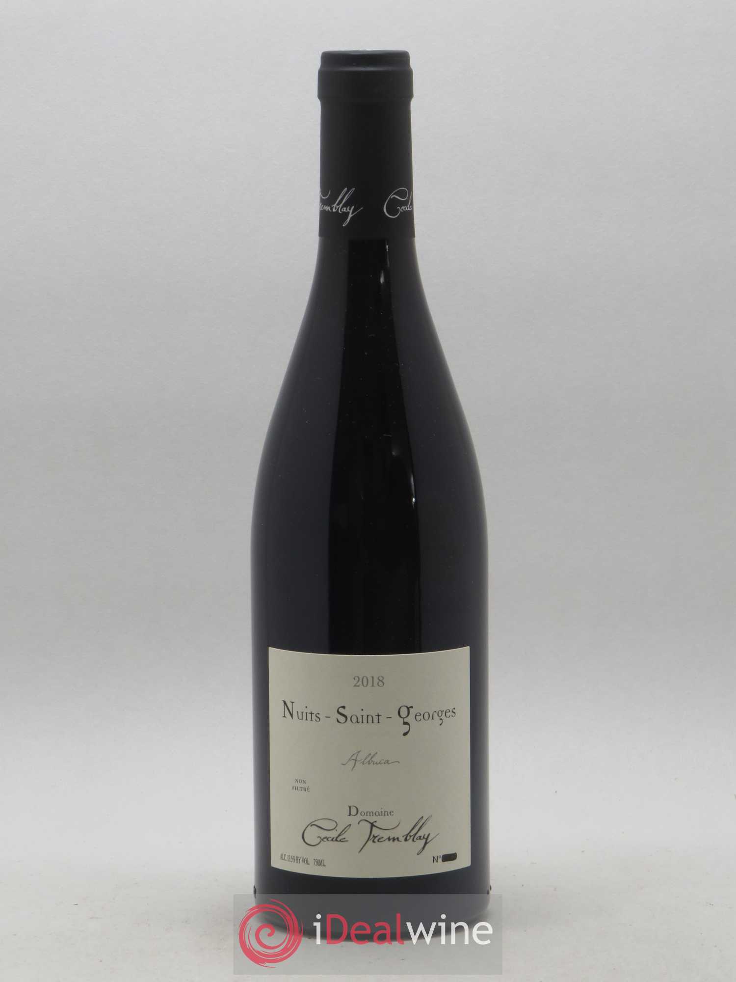 Nuits-Saint-Georges Albuca Cécile Tremblay 2018 - Lot de 1 bouteille - 0