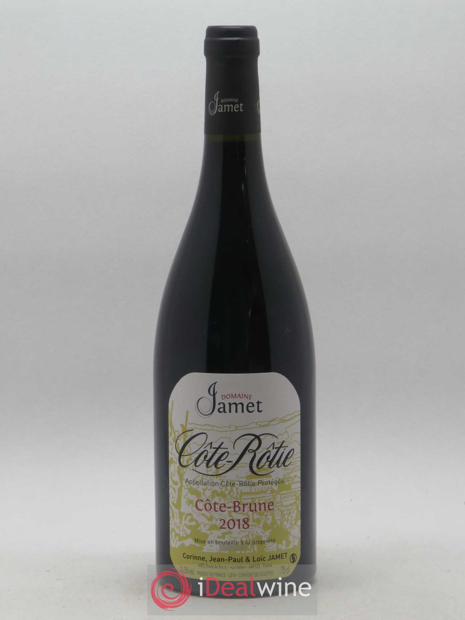 Côte-Rôtie Côte Brune Jamet (Domaine) 2018 - Lot de 1 bouteille - 0