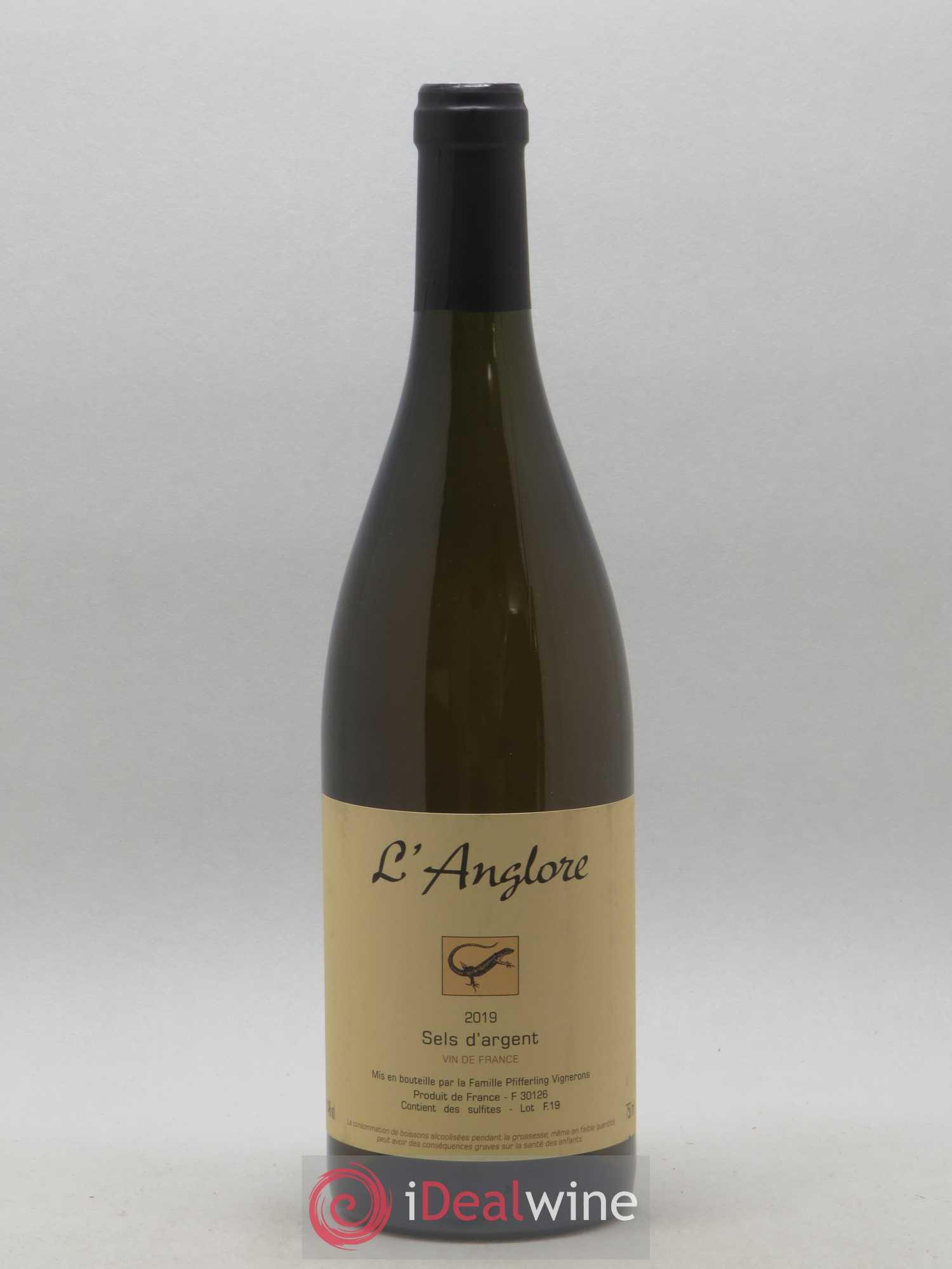 Vin de France Sels d'argent L'Anglore 2019 - Lot de 1 bouteille - 0