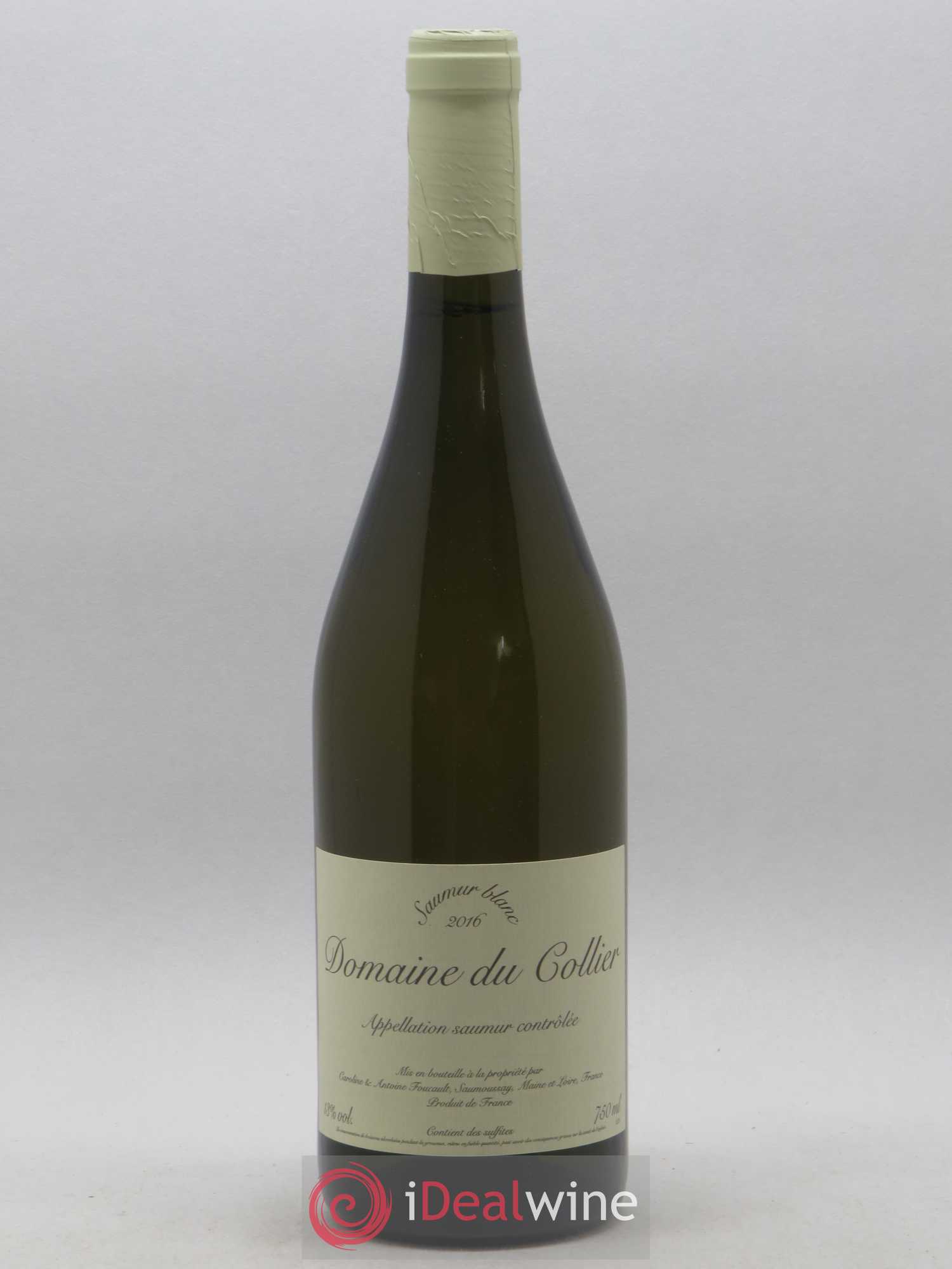 Saumur Domaine du Collier 2016 - Lot de 1 bouteille - 0