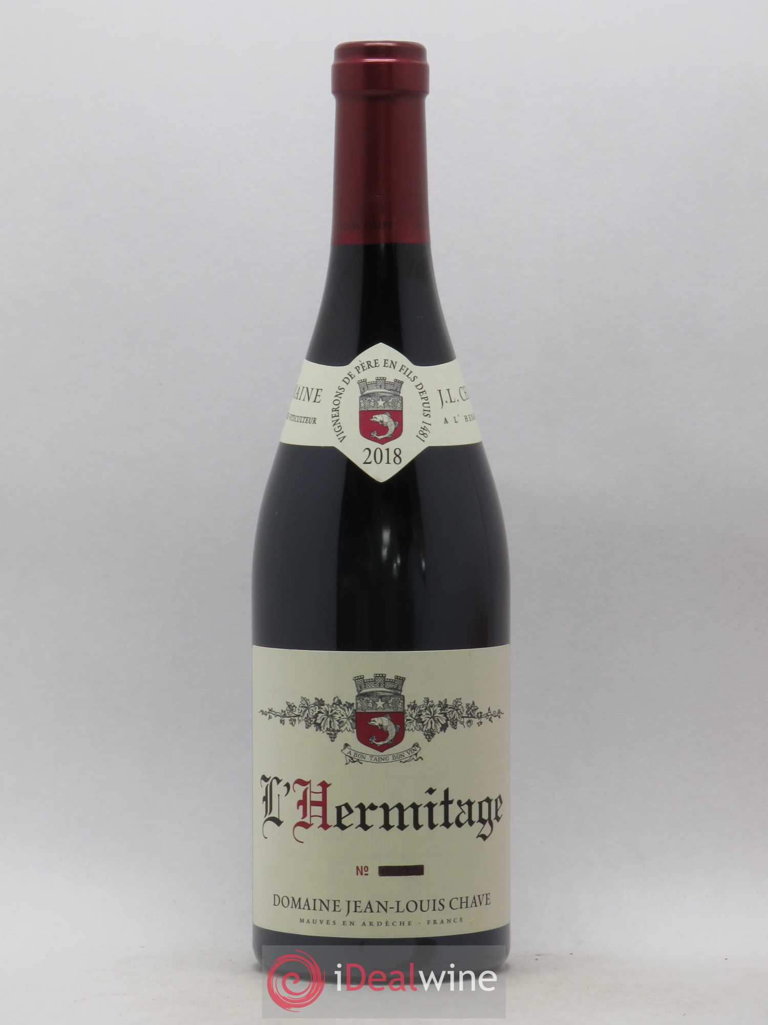 Hermitage Jean-Louis Chave 2018 - Lot de 1 bouteille - 0
