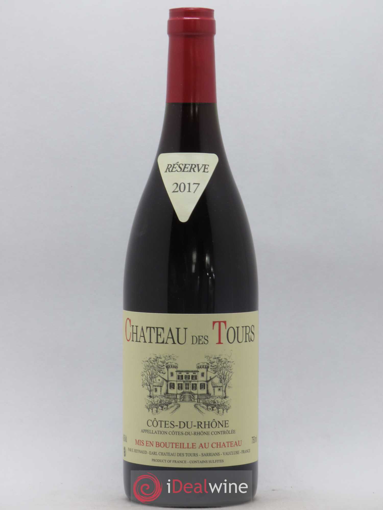 Côtes-du-Rhône Château des Tours Emmanuel Reynaud 2017 - Lot de 1 bouteille - 0