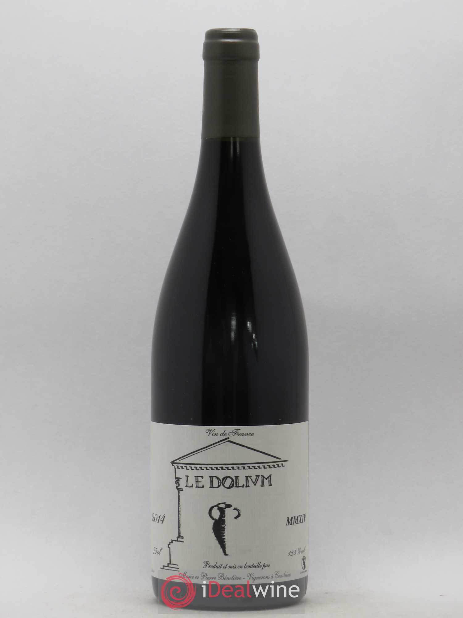 Vin de France Le Dolium Marie et Pierre Bénetière (Domaine) 2014 - Lot de 1 bouteille - 0