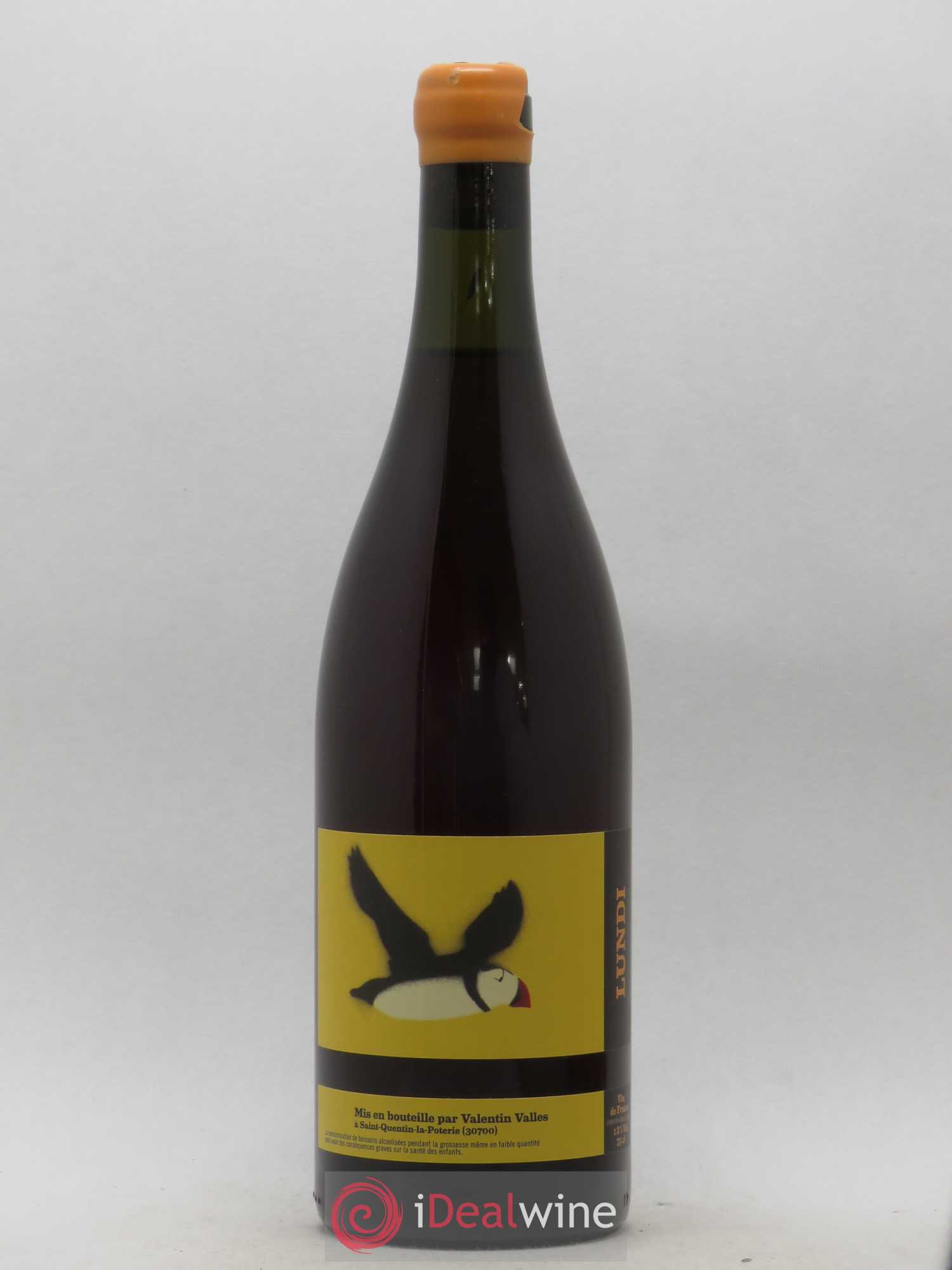 Vin de France Valentin Valles lundi 2018 - Posten von 1 Flasche - 0