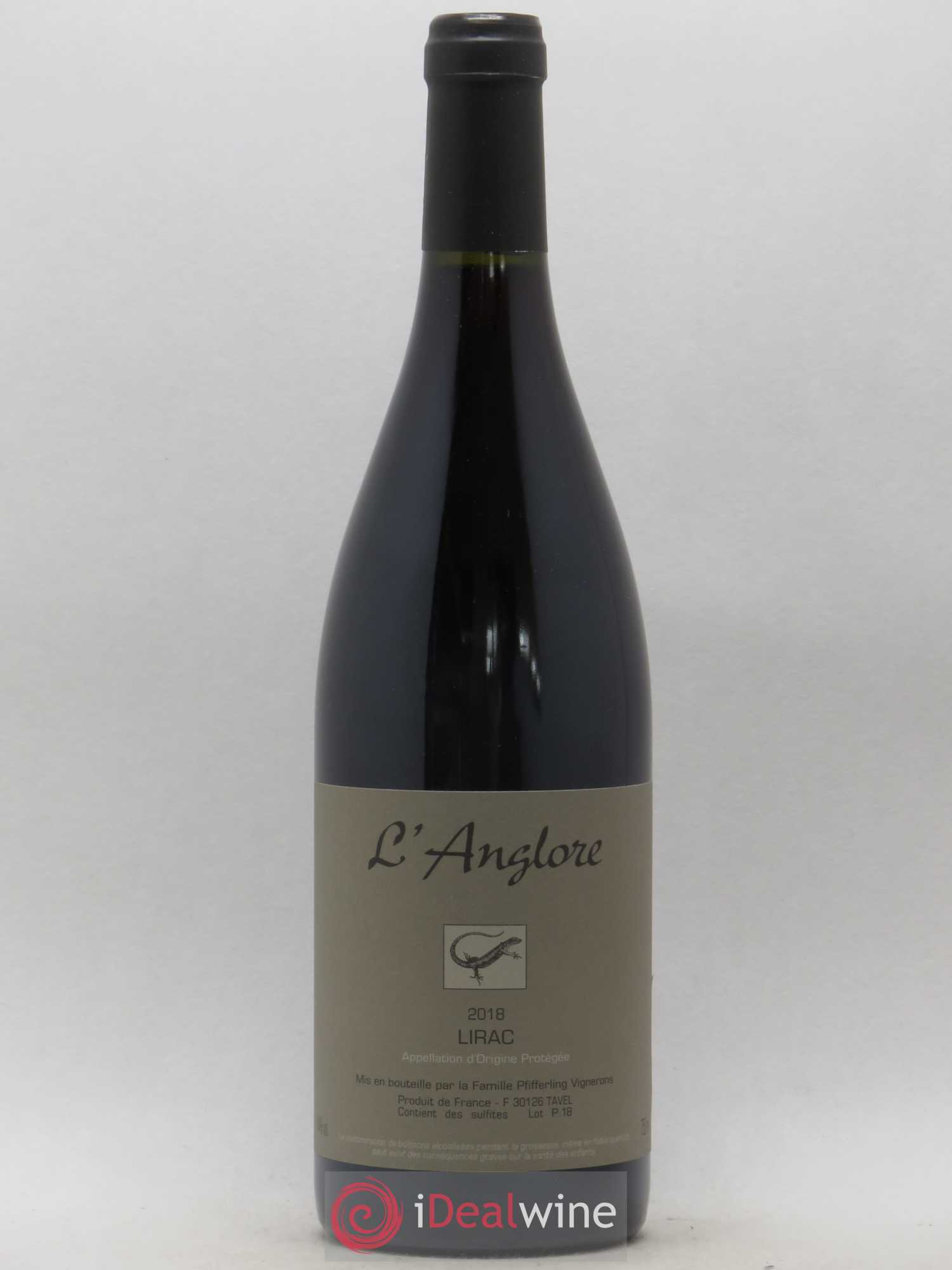 Lirac L'Anglore 2018 - Posten von 1 Flasche - 0