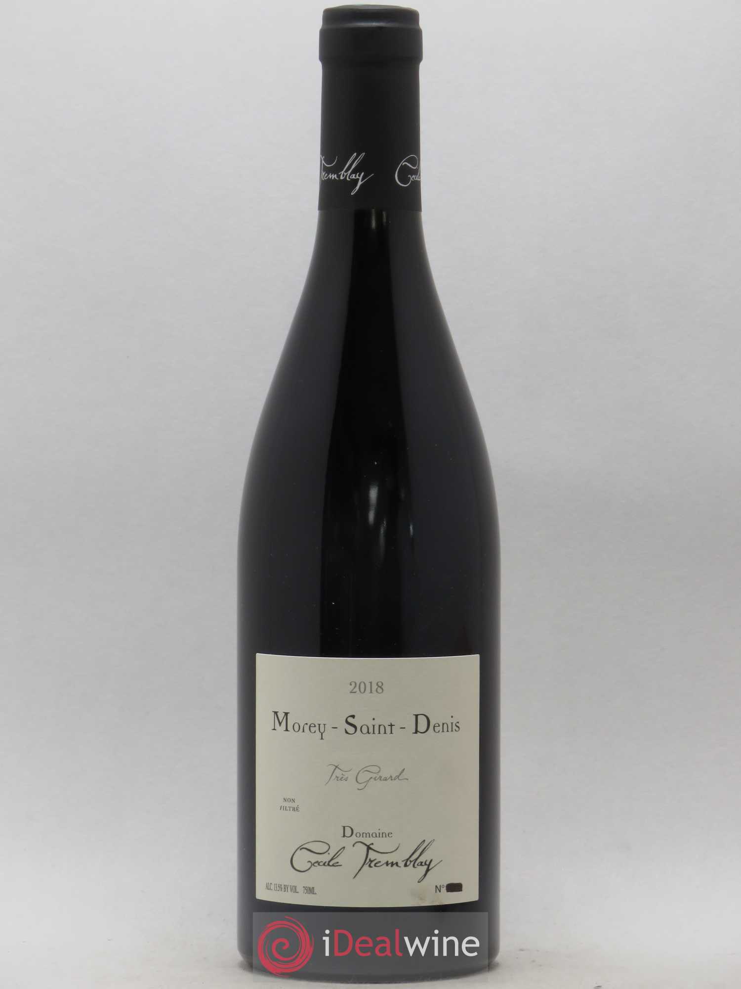 Morey-Saint-Denis Très Girard Cécile Tremblay 2018 - Lot de 1 bouteille - 0