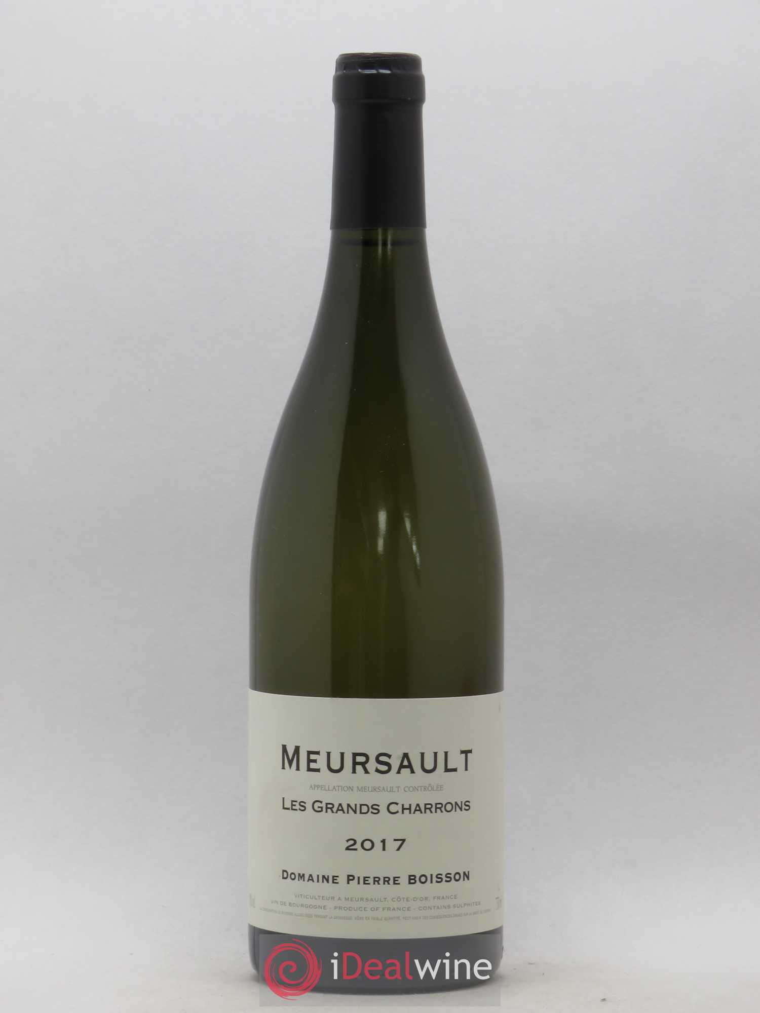 Meursault Les Grands Charrons Pierre Boisson (Domaine) 2017 - Lot de 1 bouteille - 0