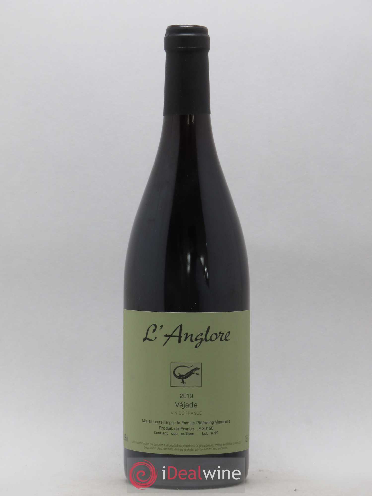Vin de France Véjade L'Anglore 2019 - Lot de 1 bouteille - 0