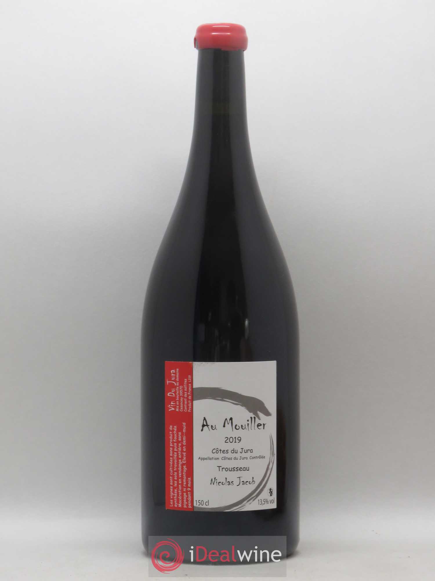 Côtes du Jura Trousseau Au Mouiller Nicolas Jacob 2019 - Lot de 1 magnum - 0