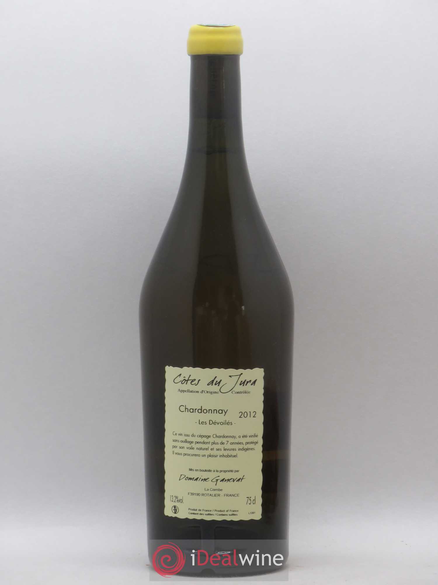 Côtes du Jura Les Dévoilés Jean-François Ganevat (Domaine) 2012 - Lot de 1 bouteille - 1