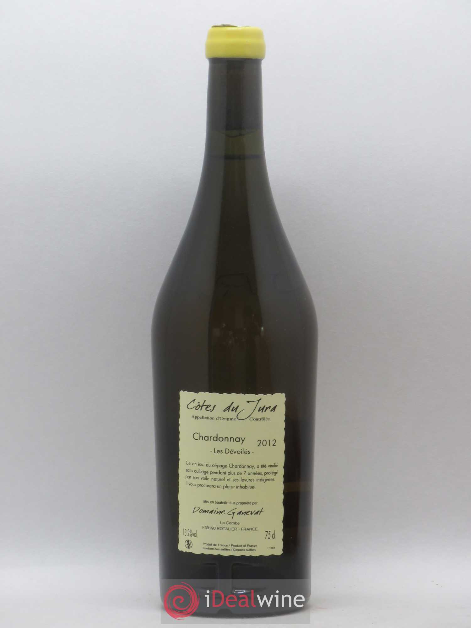 Côtes du Jura Les Dévoilés Jean-François Ganevat (Domaine) 2012 - Lot de 1 bouteille - 1