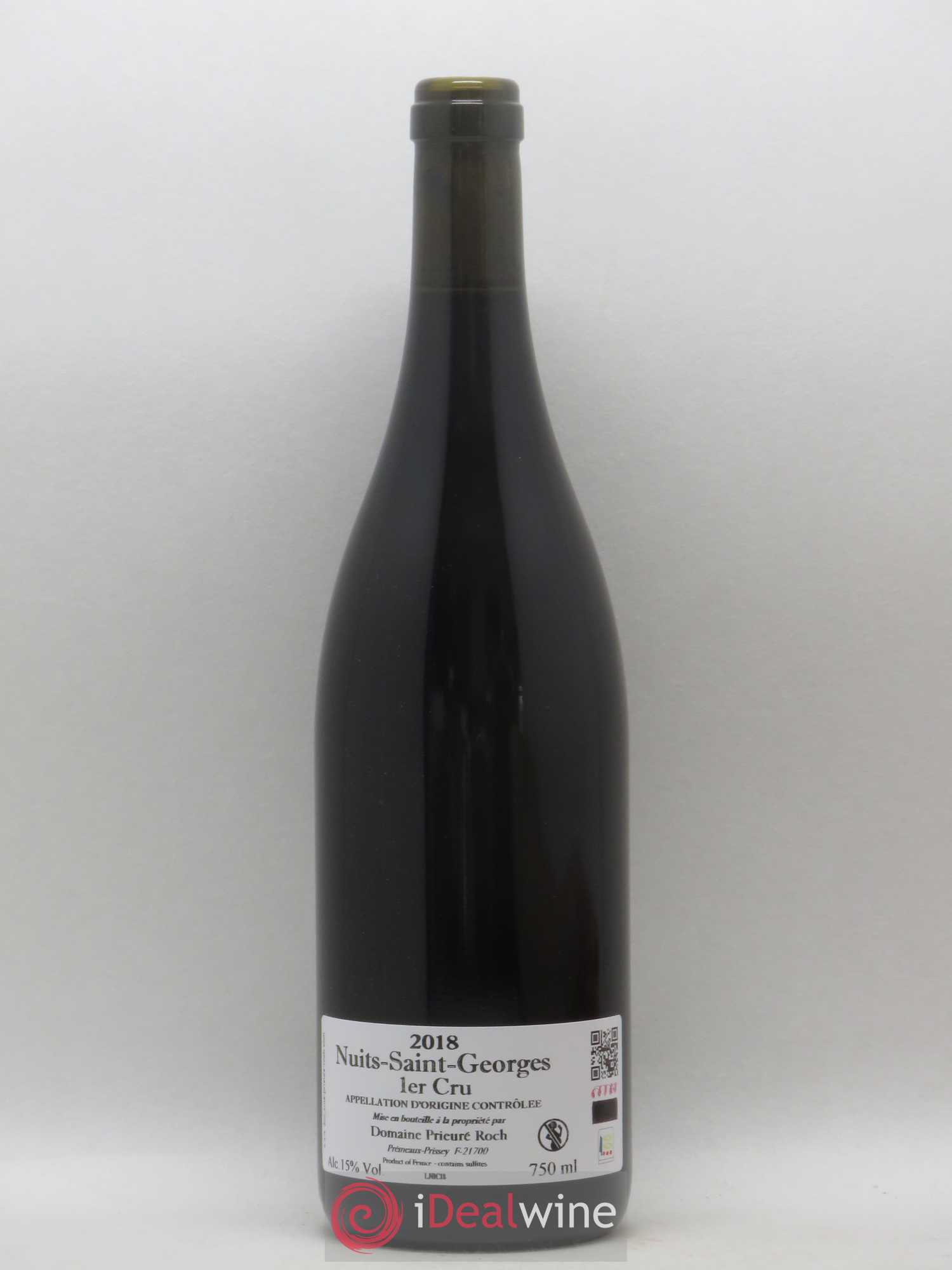 Nuits-Saint-Georges 1er Cru Prieuré Roch 2018 - Lot de 1 bouteille - 1