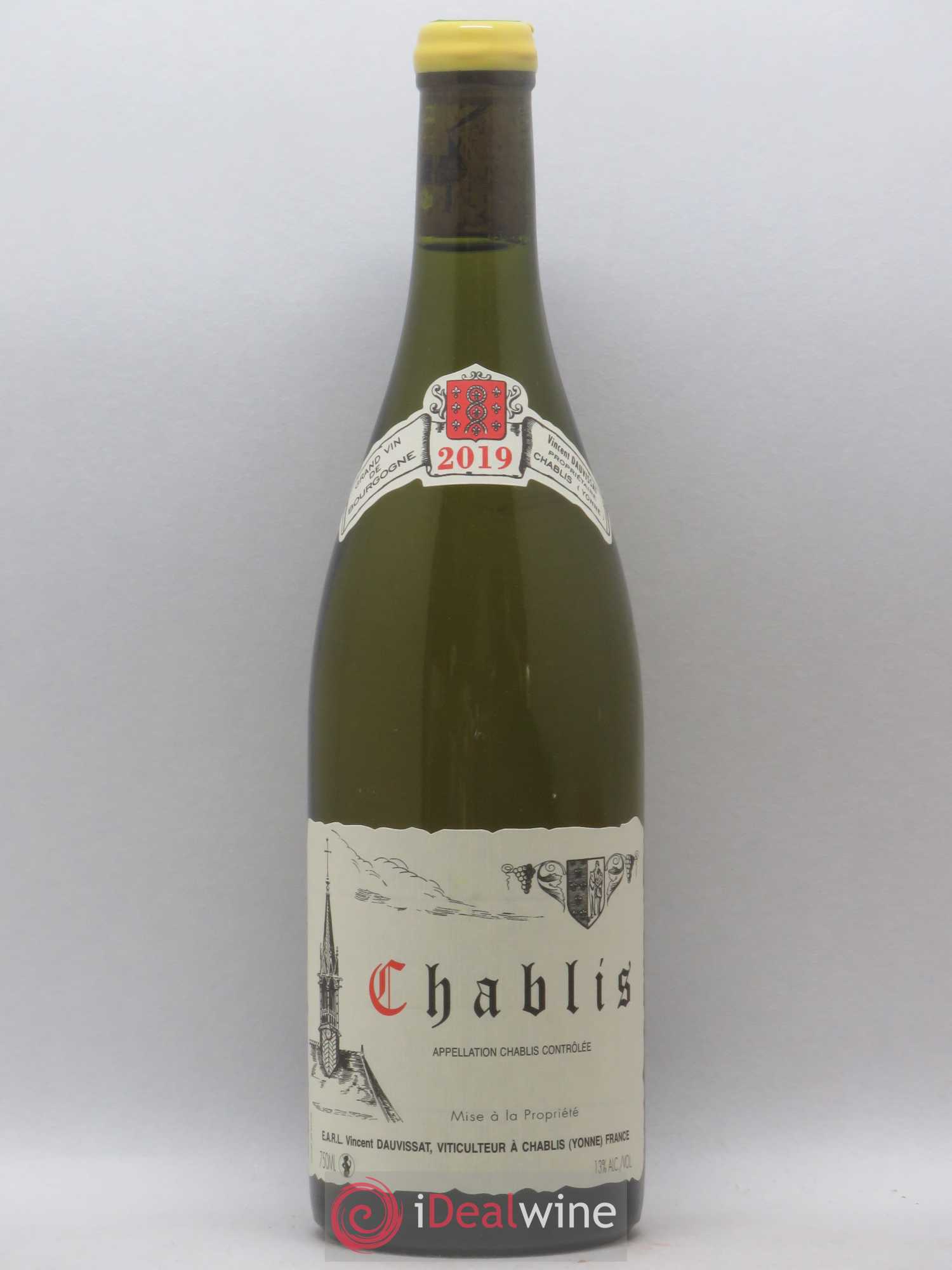 Chablis Vincent Dauvissat (Domaine) 2019 - Posten von 1 Flasche - 0