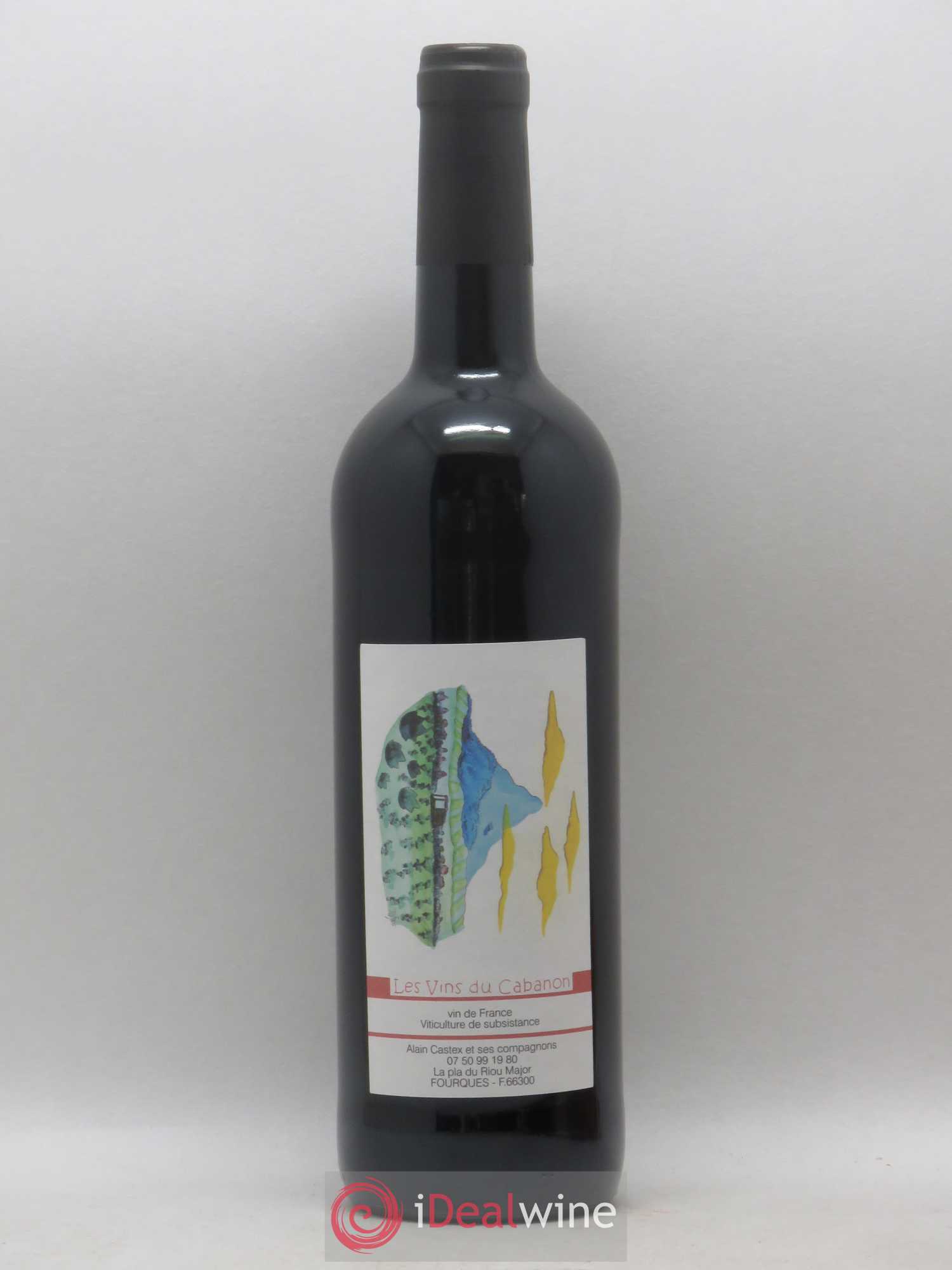 Vin de France Poudre d'Escampette Les Vins du Cabanon - Alain Castex 2020 - Lot de 1 bouteille - 0