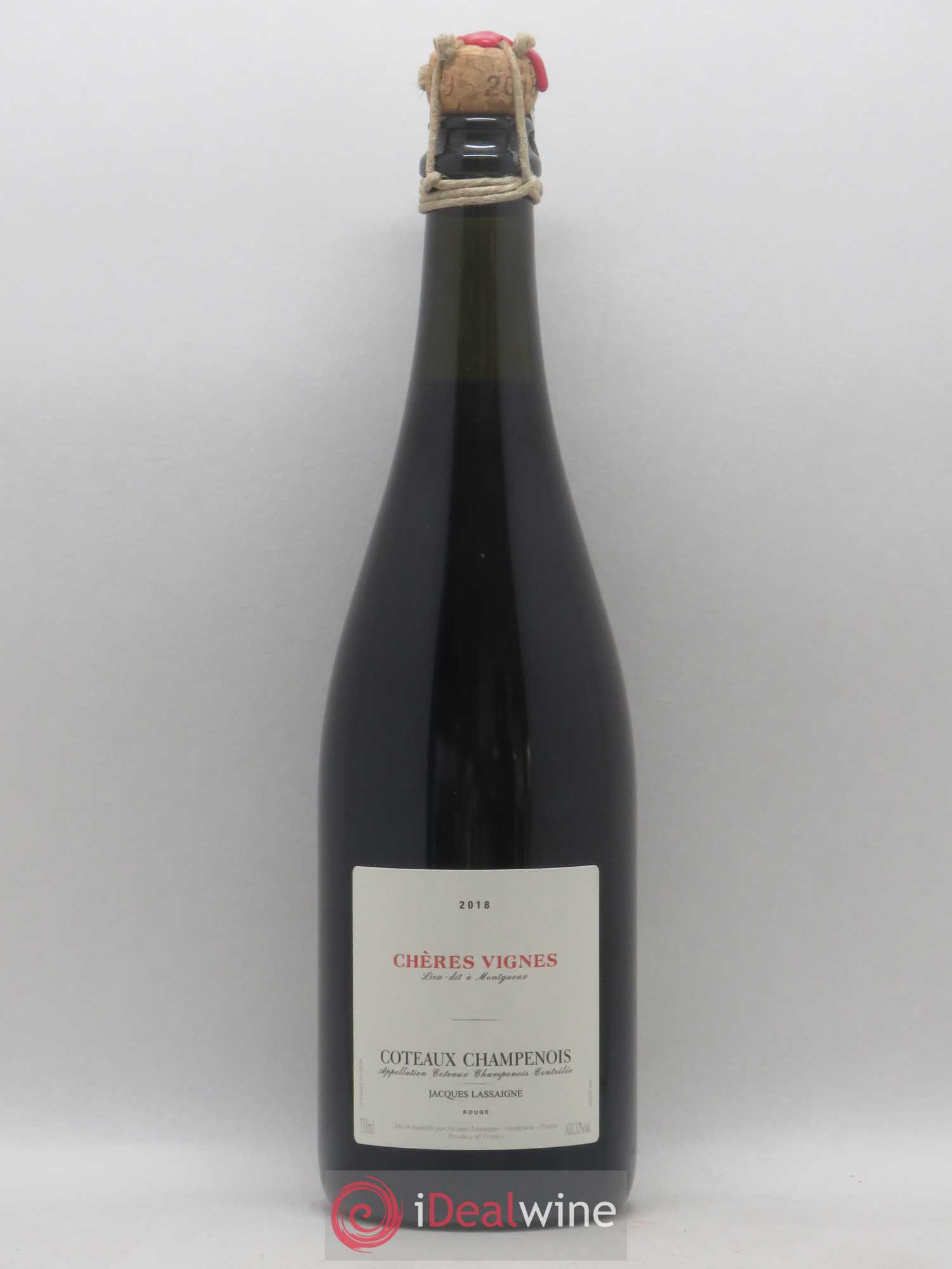 Coteaux Champenois Cheres vignes Lassaigne 2018 - Lot de 1 bouteille - 0
