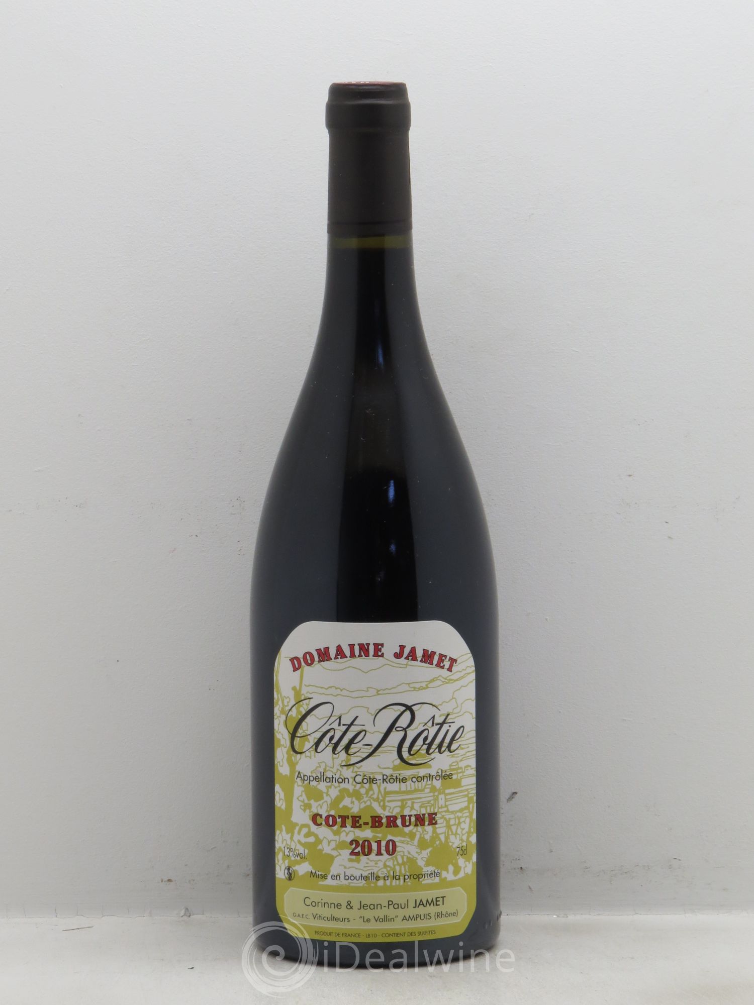 Côte-Rôtie Côte Brune Jamet (Domaine) 2010 - Lot de 1 bouteille - 0