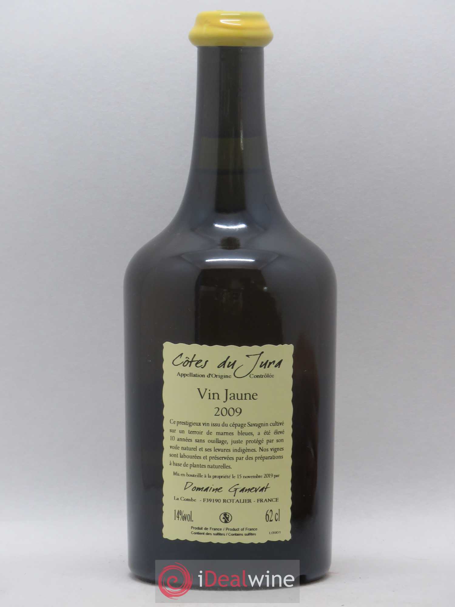 Côtes du Jura Vin Jaune Jean-François Ganevat (Domaine) 2009 - Lot de 1 bouteille - 1