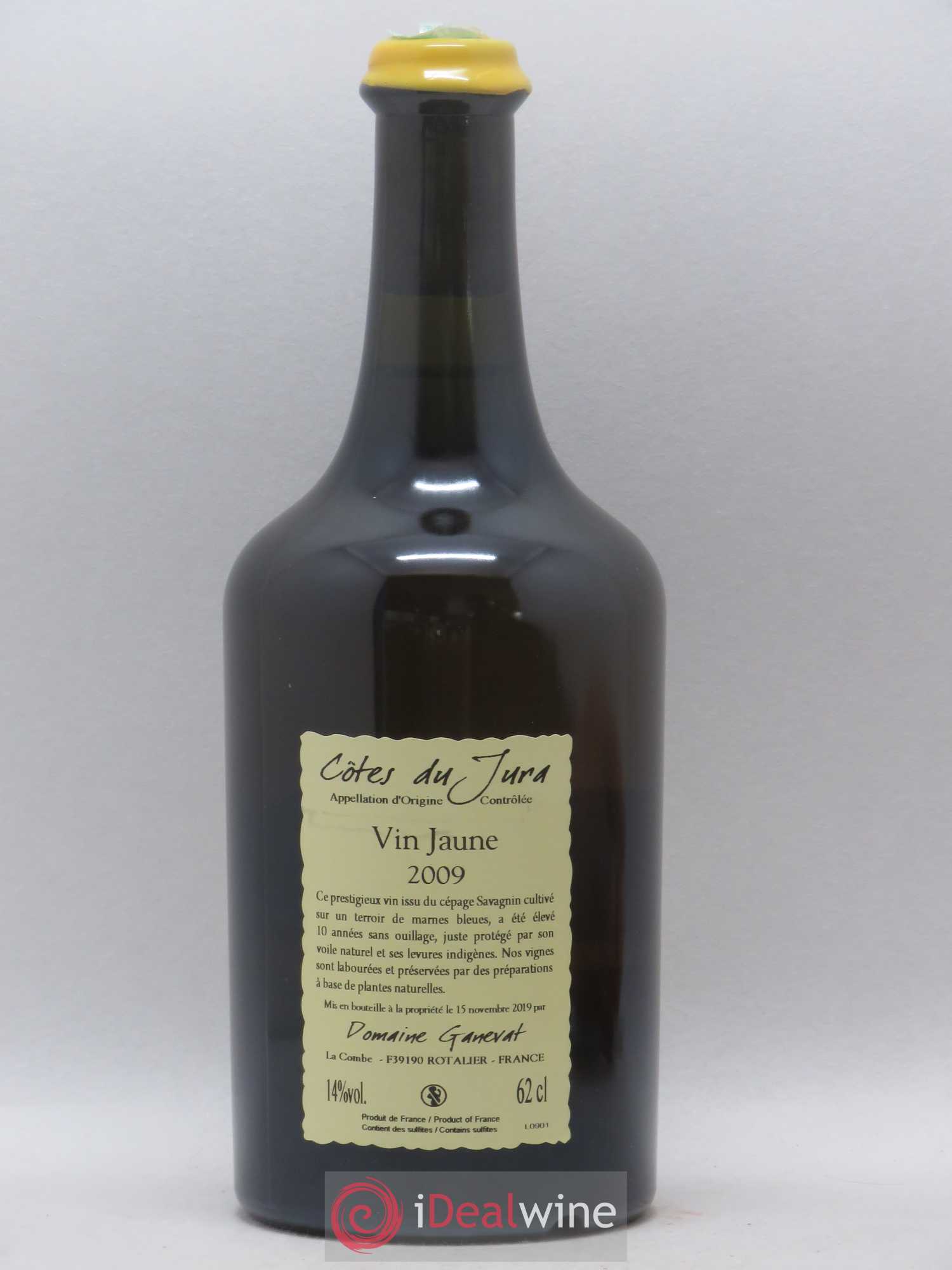 Côtes du Jura Vin Jaune Jean-François Ganevat (Domaine) 2009 - Lot de 1 bouteille - 1