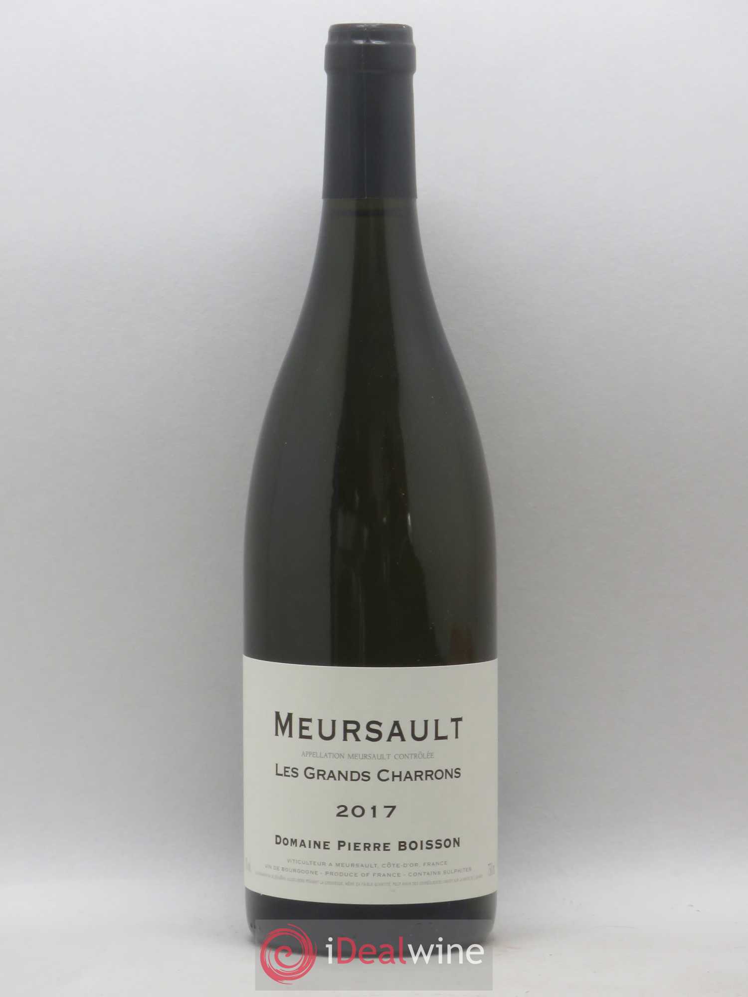 Meursault Les Grands Charrons Pierre Boisson (Domaine) 2017 - Lot de 1 bouteille - 0