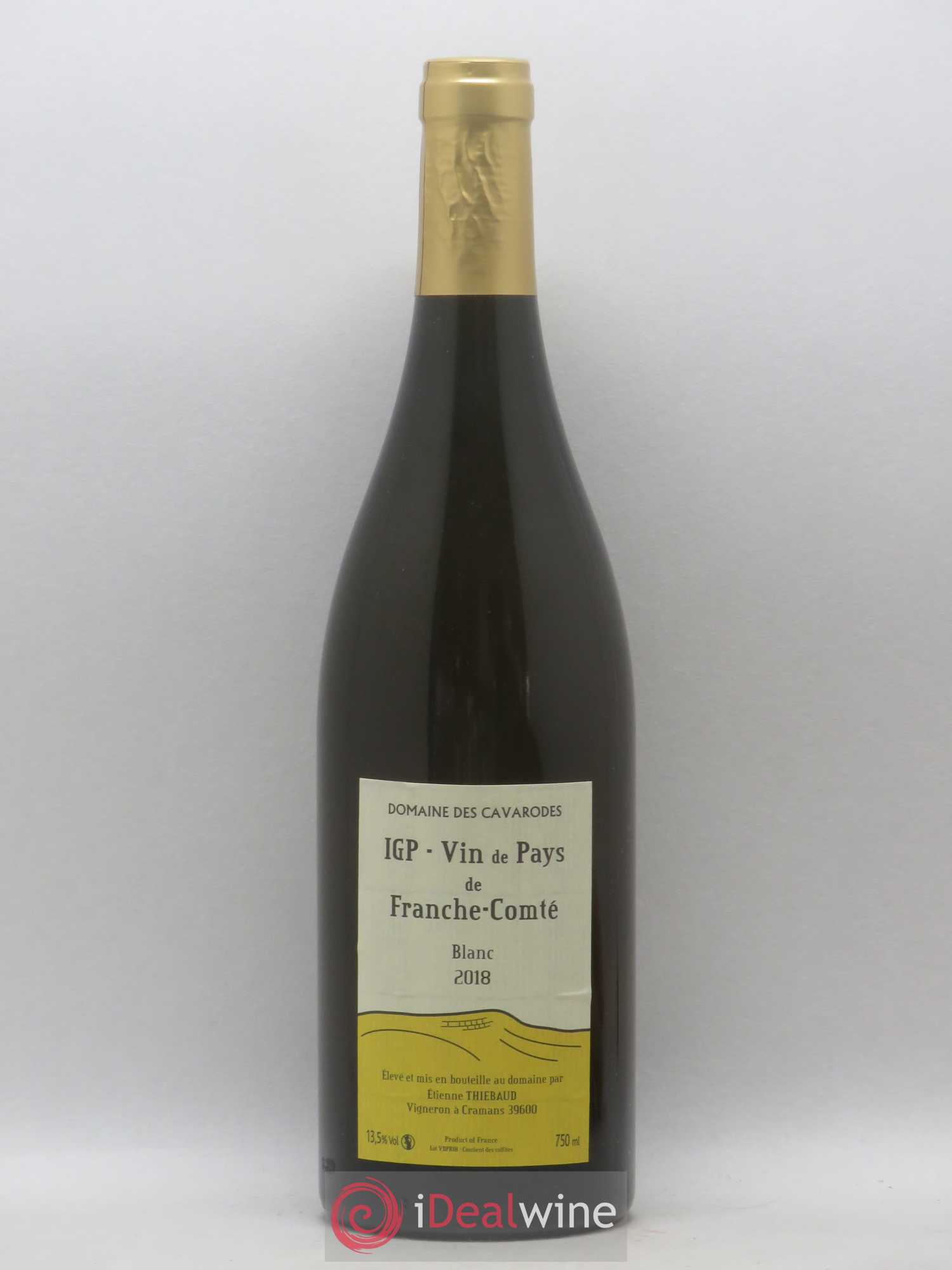 Vin de France IGP Vin de Franche Comté Domaine des Cavarodes 2018 - Posten von 1 Flasche - 0