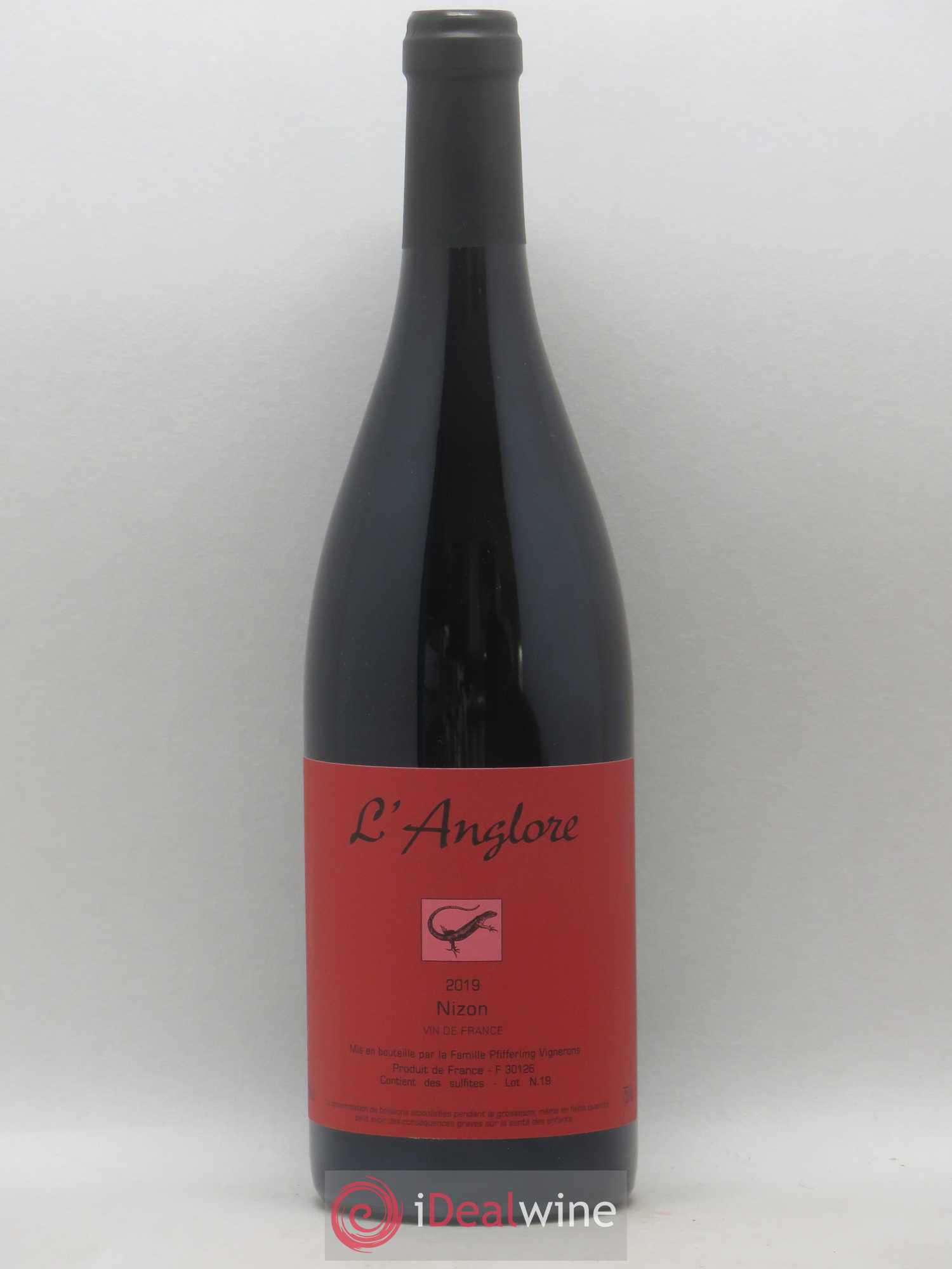 Vin de France Nizon L'Anglore 2019 - Lot de 1 bouteille - 0