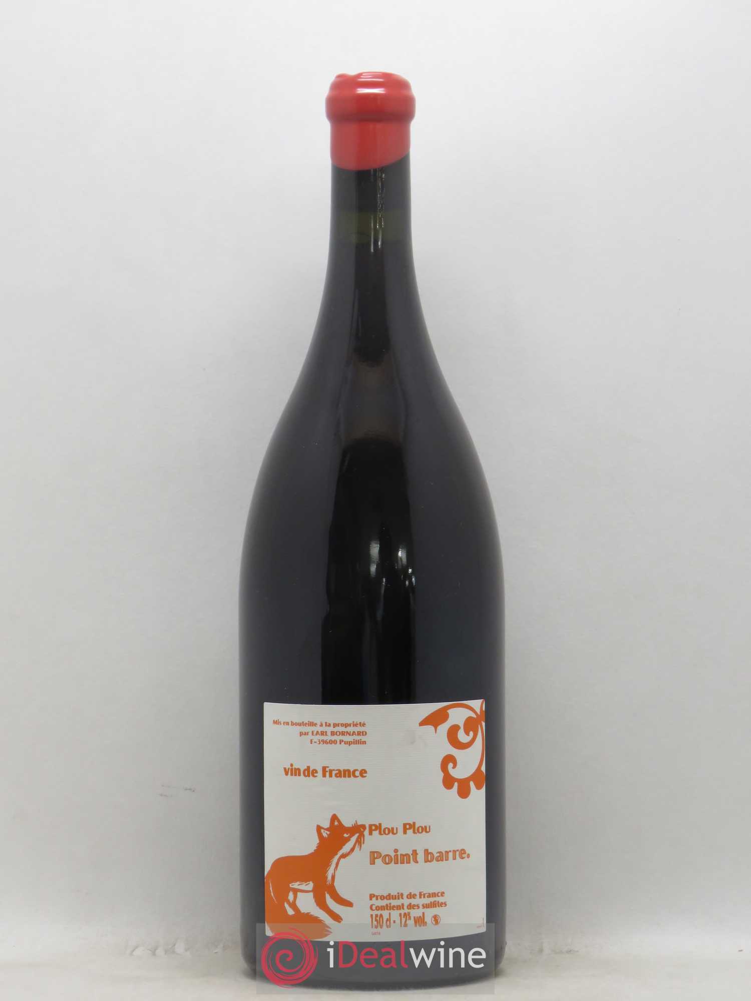 Arbois-Pupillin Ploussard Point Barre Bornard 2016 - Lot de 1 magnum - 0