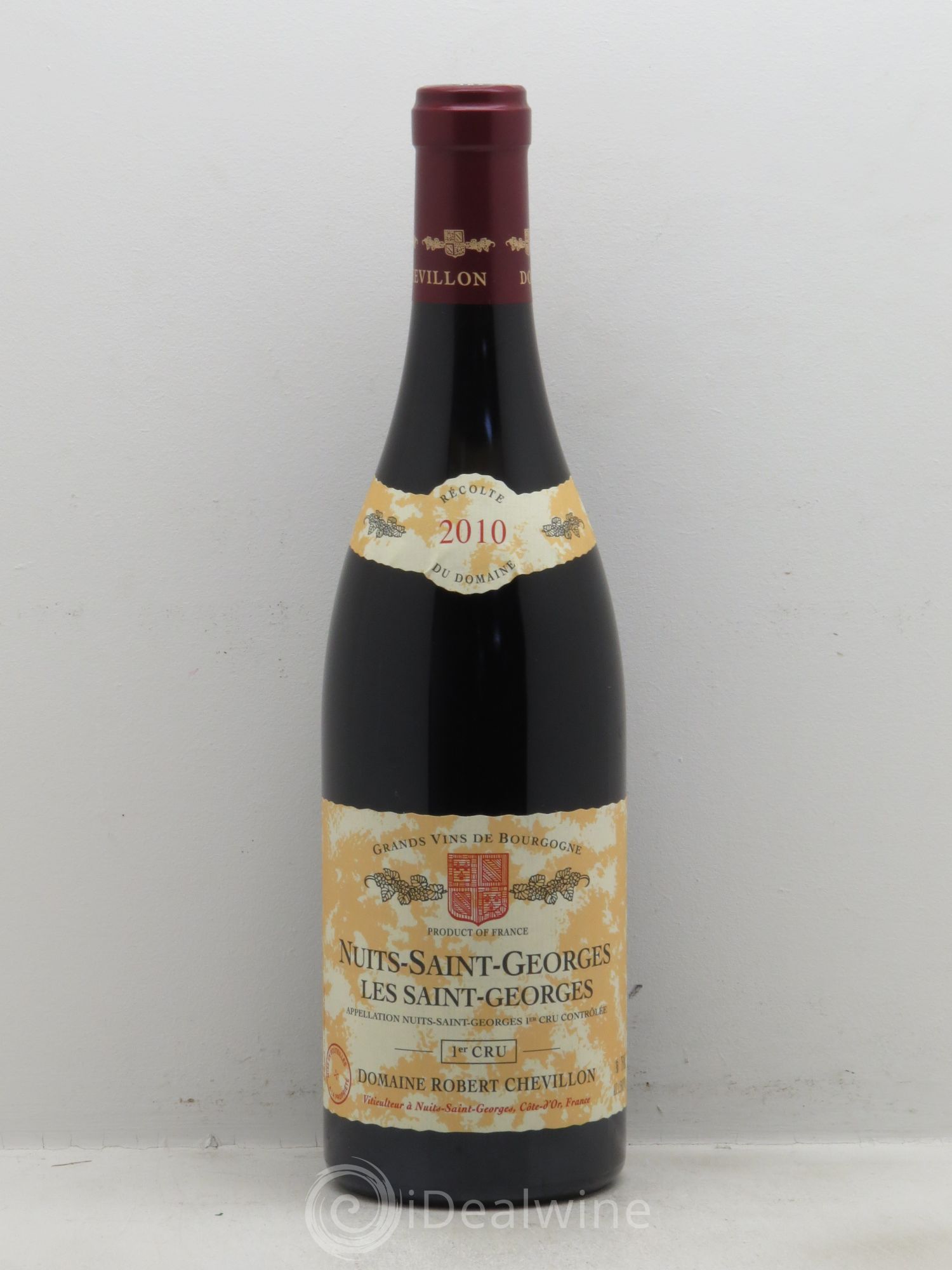 Nuits-Saint-Georges 1er Cru 2010 - Lot de 1 bouteille - 0