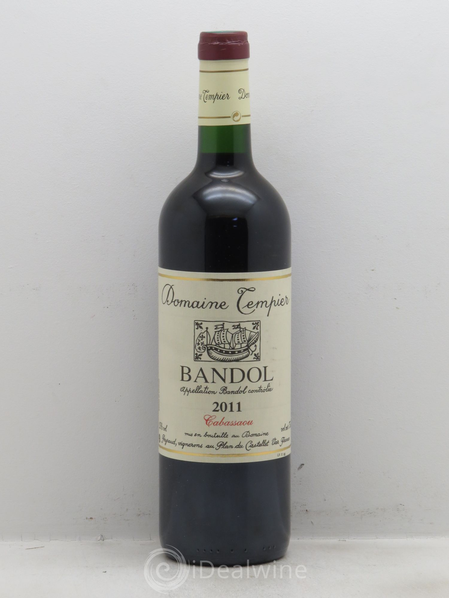 Bandol Domaine Tempier Cuvée Cabassaou Famille Peyraud 2011 - Lot de 1 bouteille - 0