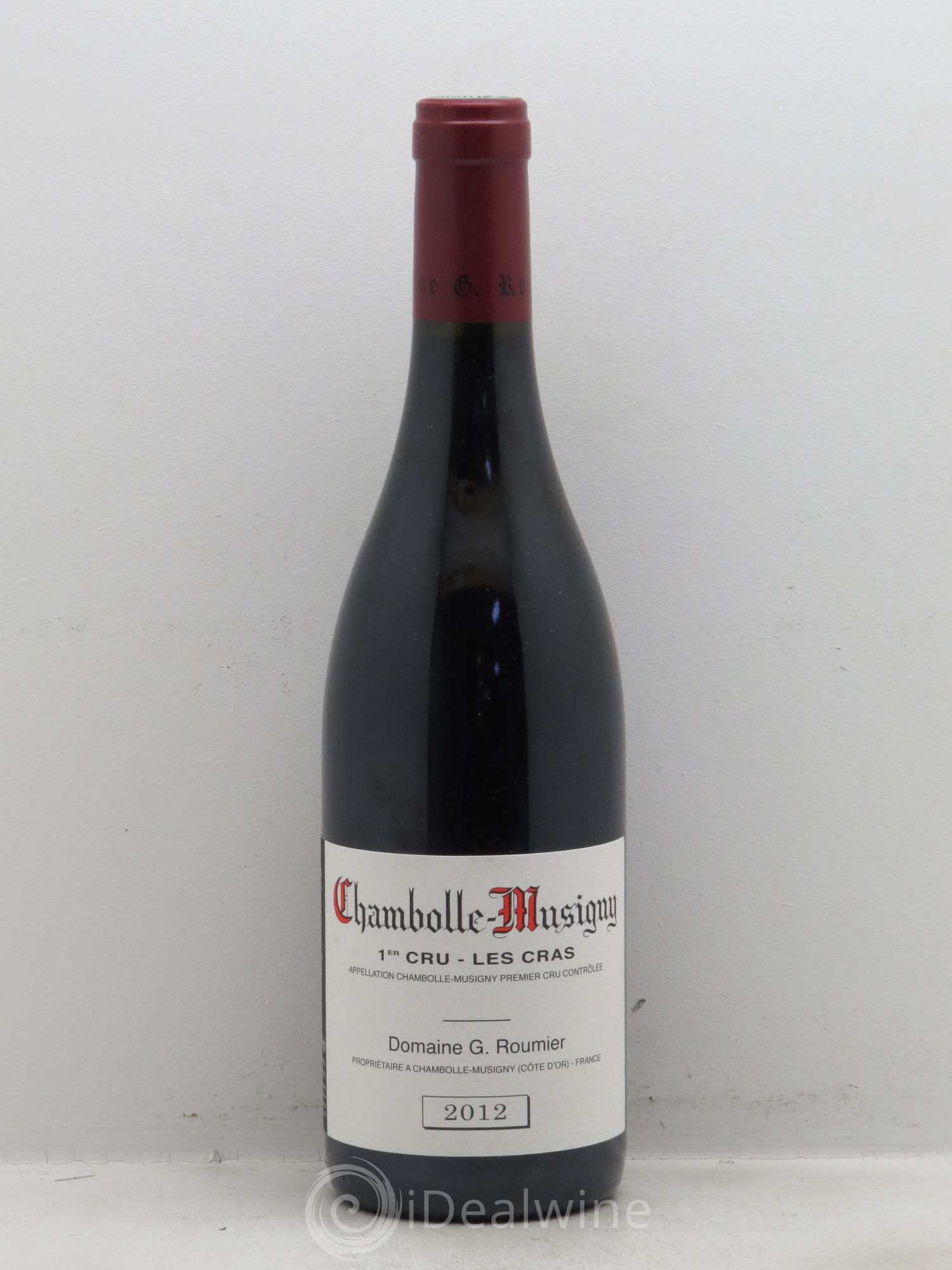 Chambolle-Musigny 1er Cru Les Cras Georges Roumier (Domaine) 2012 - Lot de 1 bouteille - 0