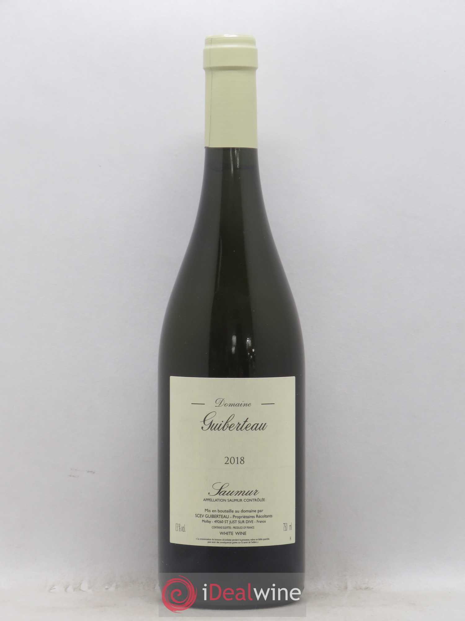 Saumur Domaine Guiberteau 2018 - Lot de 1 bouteille - 0