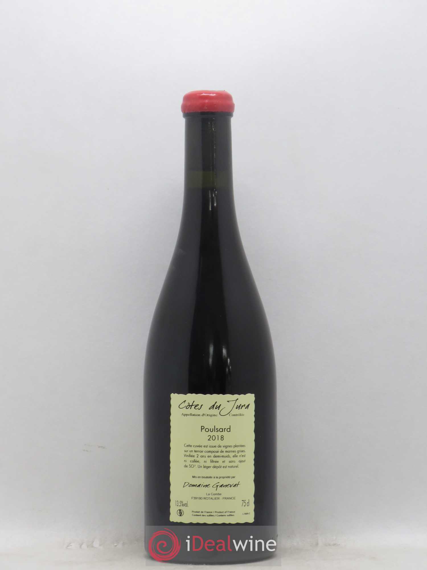 Côtes du Jura Les Chalasses Vieilles Vignes Poulsard Jean-François Ganevat (Domaine) 2018 - Lot de 1 bouteille - 1