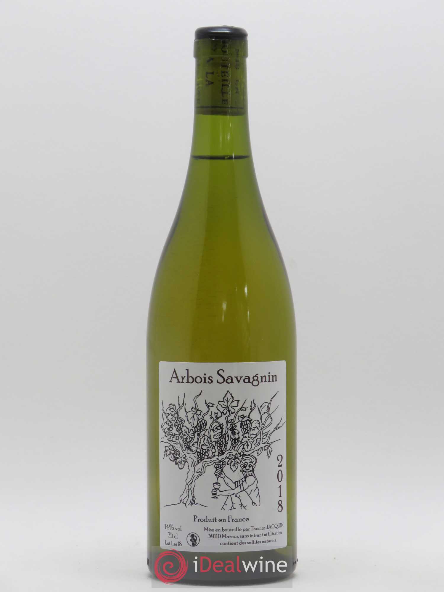 Arbois Savagnin Thomas Jacquin 2018 - Lot de 1 bouteille - 0