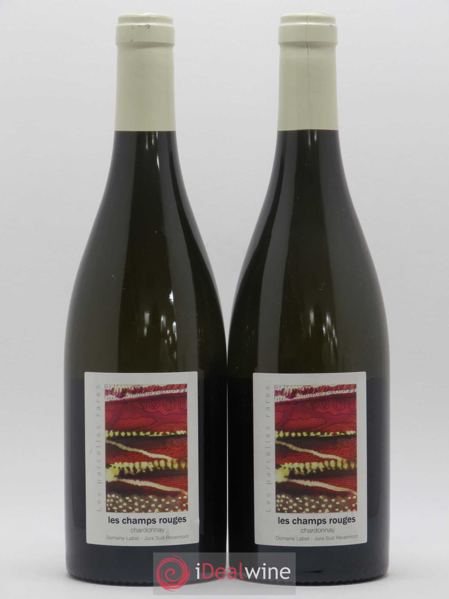 Côtes du Jura Chardonnay Les Champs Rouges Romain - Julien - Charline Labet 2016 - Posten von 2 Flaschen - 0