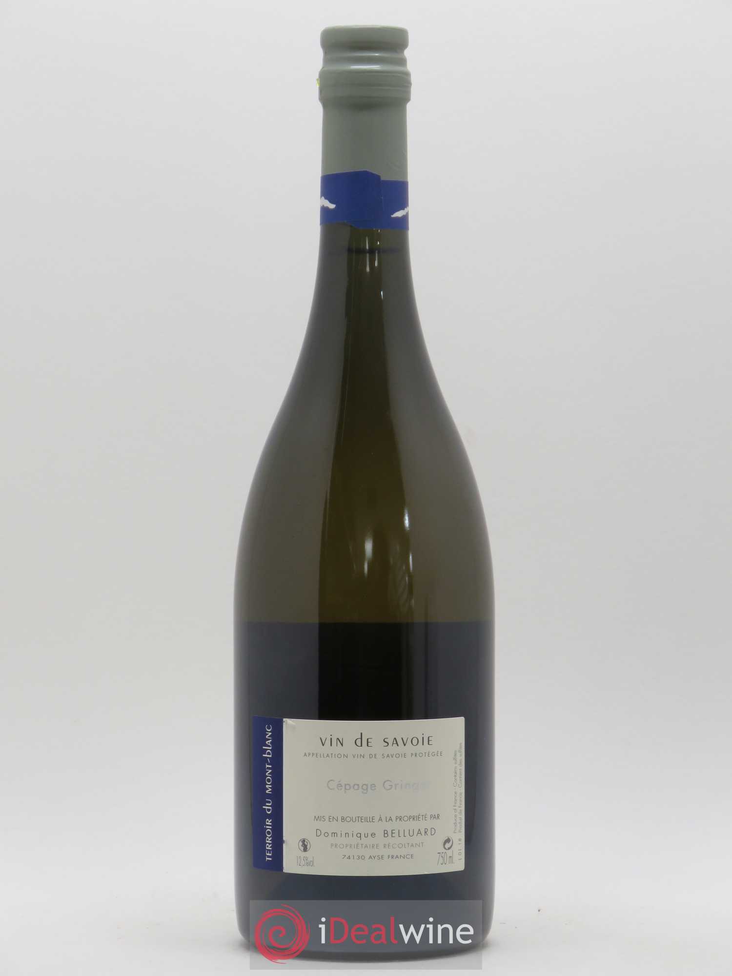 Vin de Savoie Les Alpes Domaine Belluard 2018 - Lot de 1 bouteille - 1