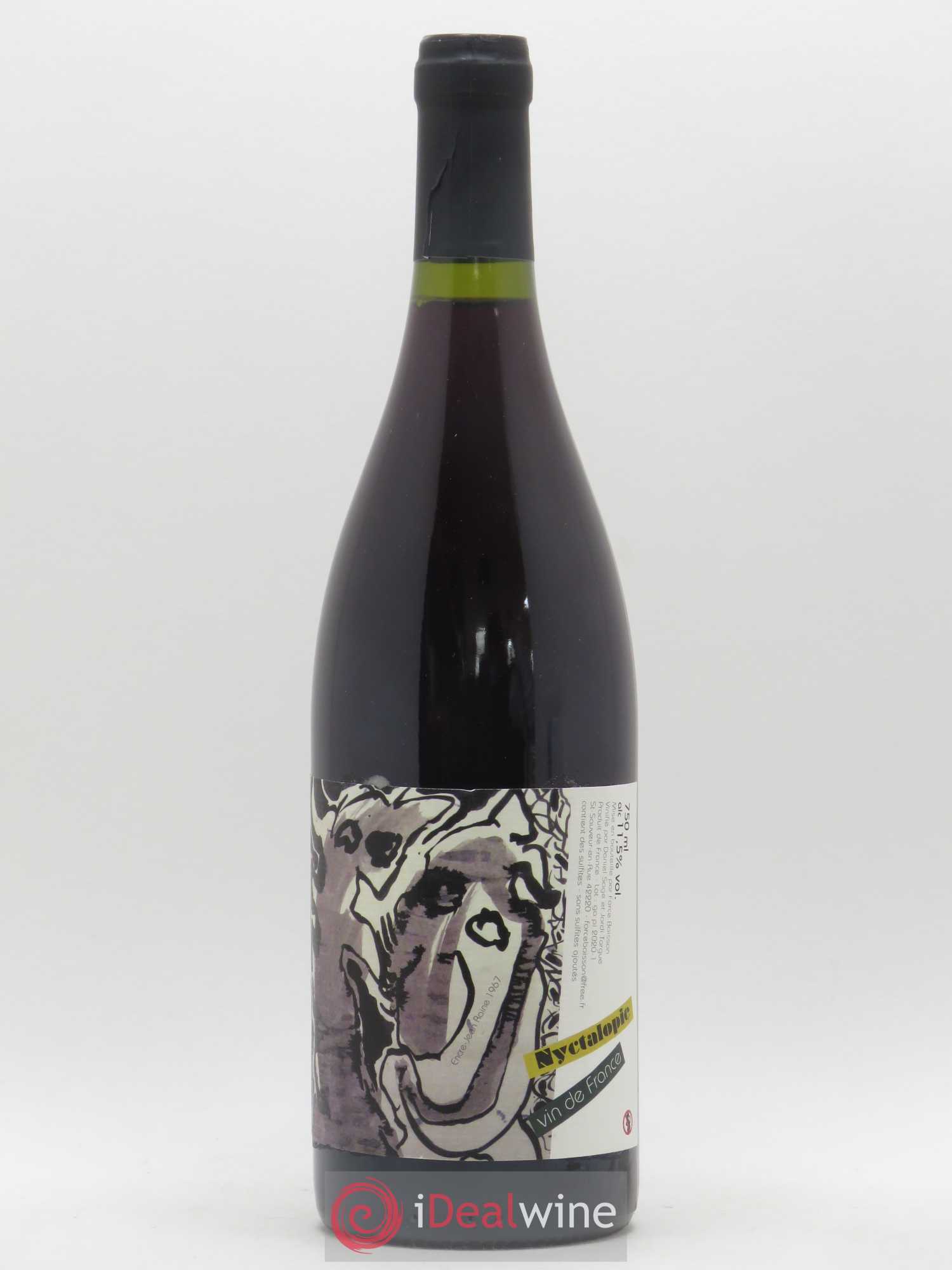 Vin de France Nyctalopie Daniel Sage 2019 - Lot de 1 bouteille - 0