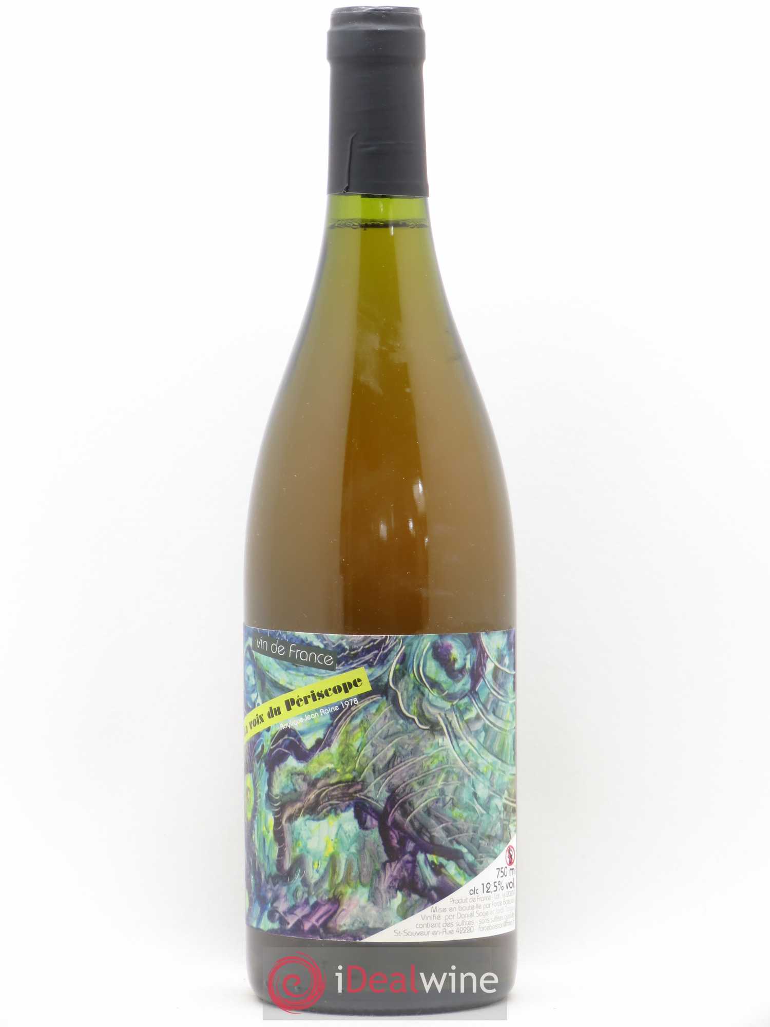Vin de France La voix du periscope Daniel Sage 2019 - Lot de 1 bouteille - 0