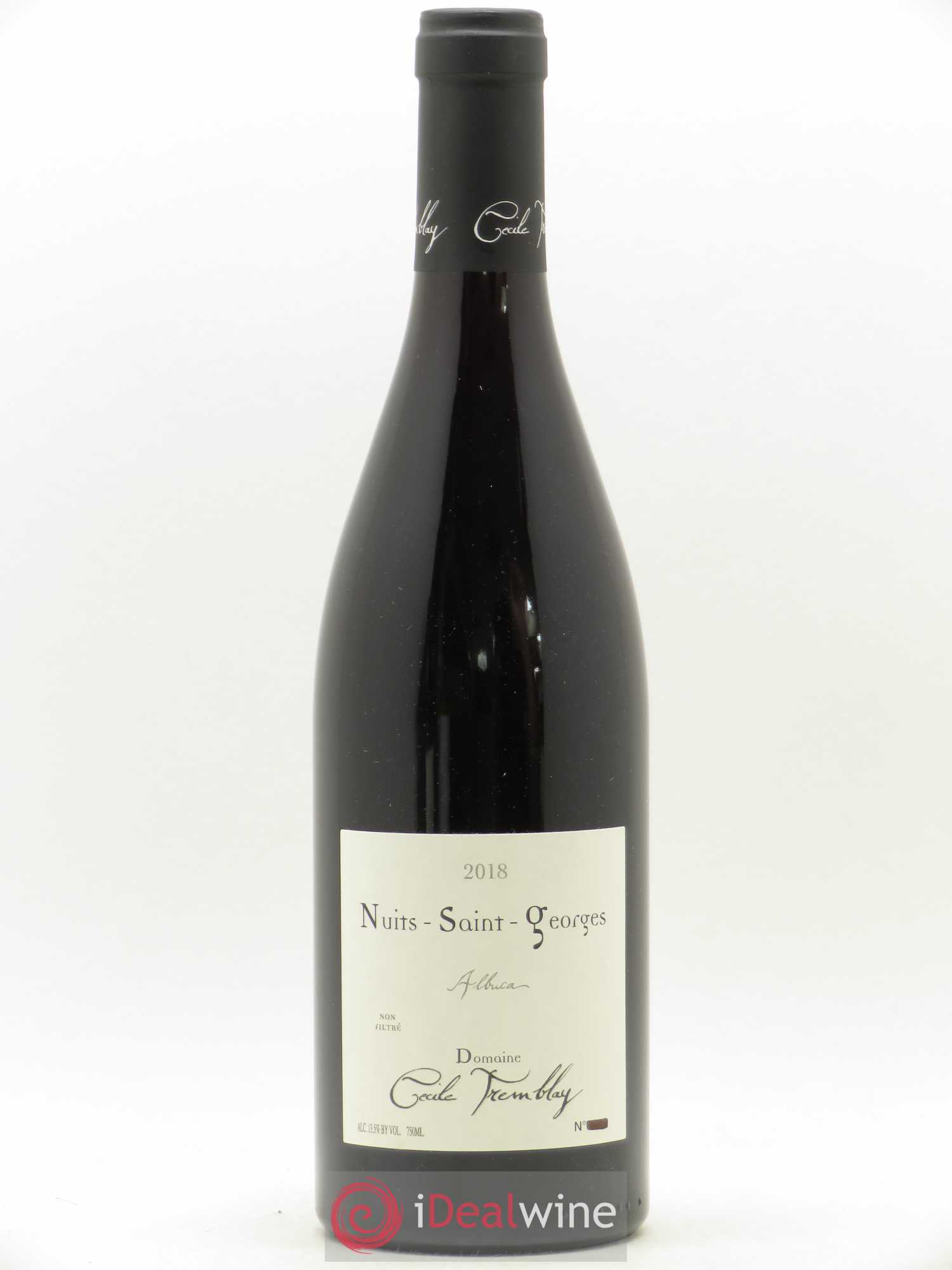Nuits-Saint-Georges Albuca Cécile Tremblay 2018 - Lot de 1 bouteille - 0