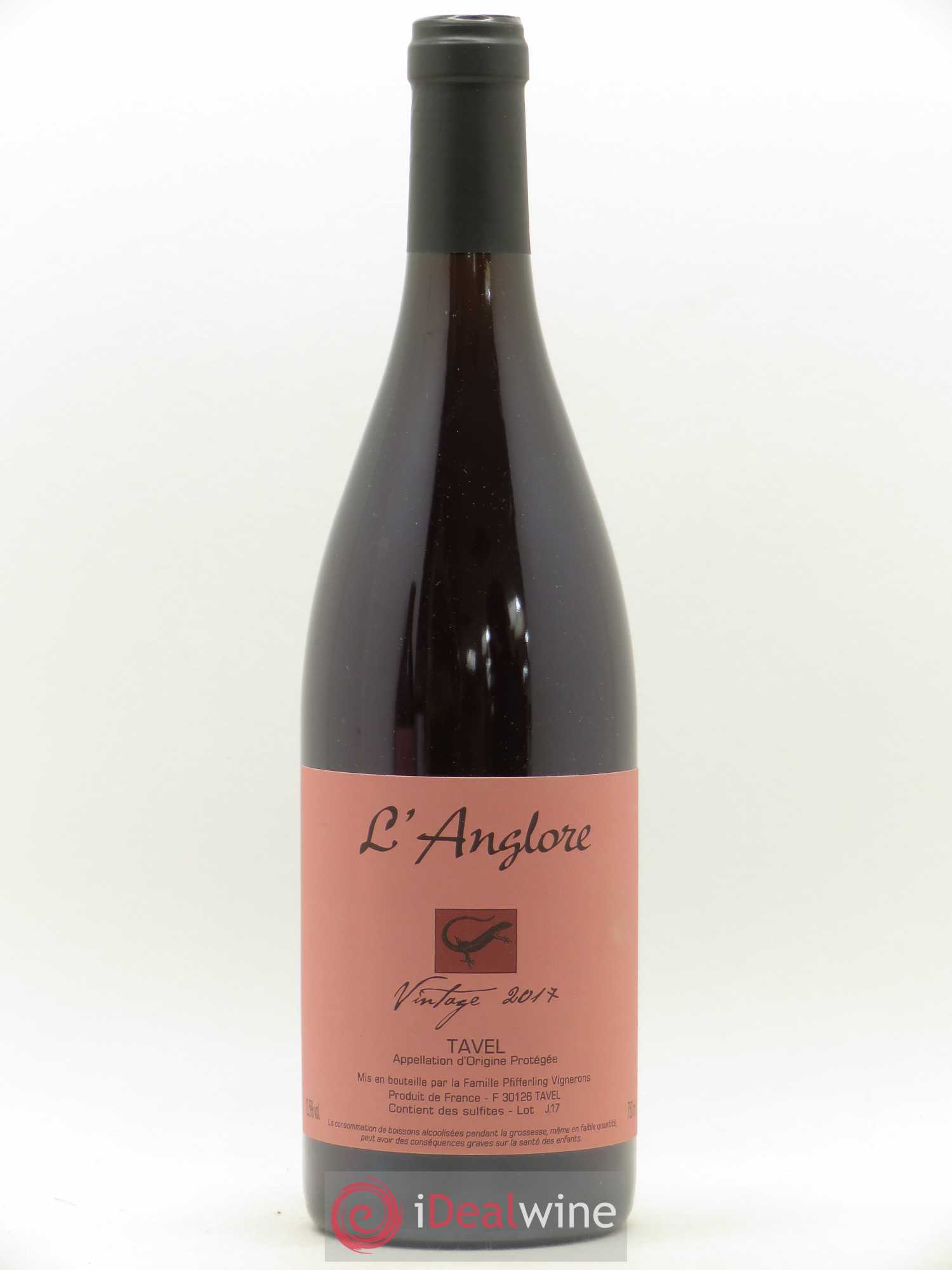 Tavel Vintage L'Anglore 2017 - Posten von 1 Flasche - 0